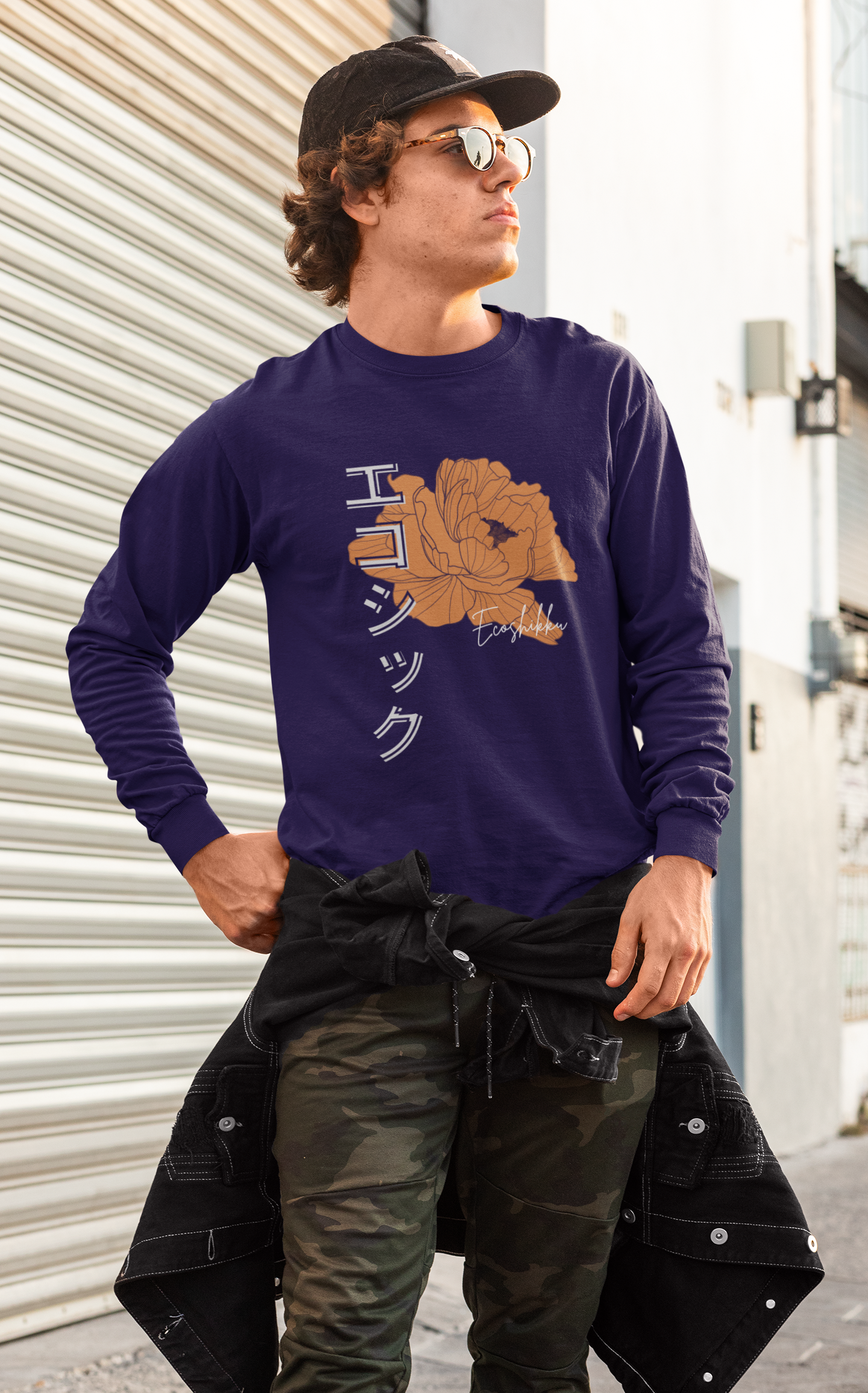 エコシック Ecoshikku Long Sleeve T-shirt