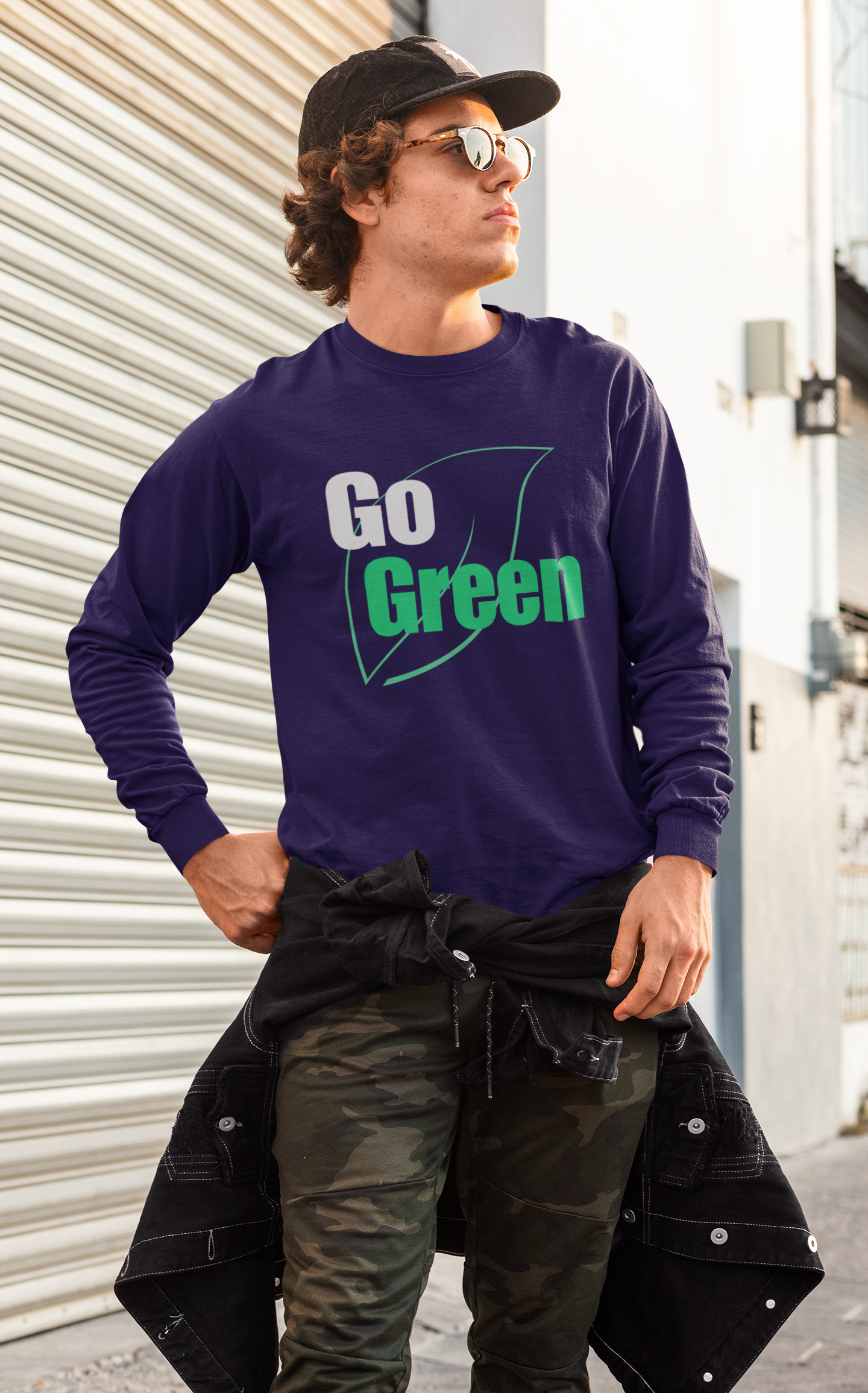 Go Green Long Sleeve T-shirt