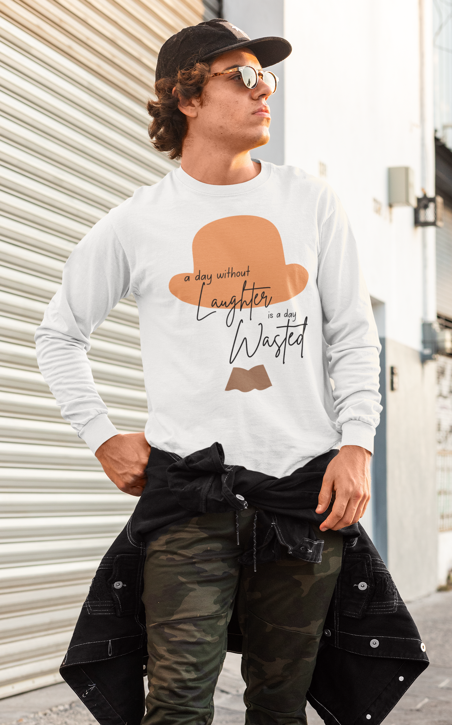 A day without laughter Long Sleeve Shirt