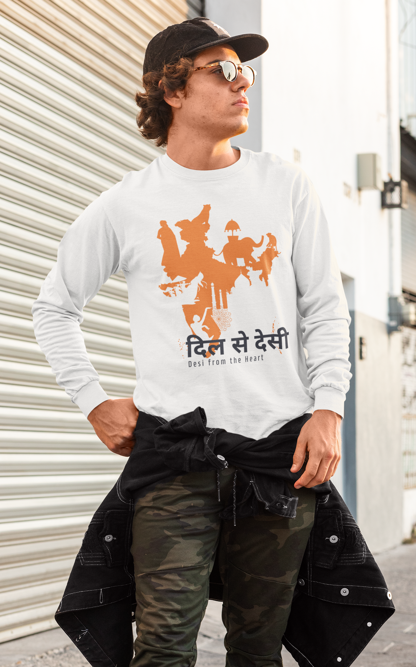 Desi from the Heart Long Sleeve T-shirt
