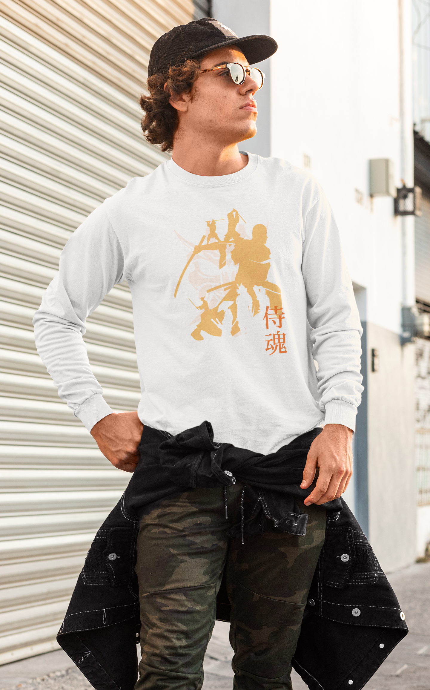侍魂 Samurai Spirit Long Sleeve T-shirt