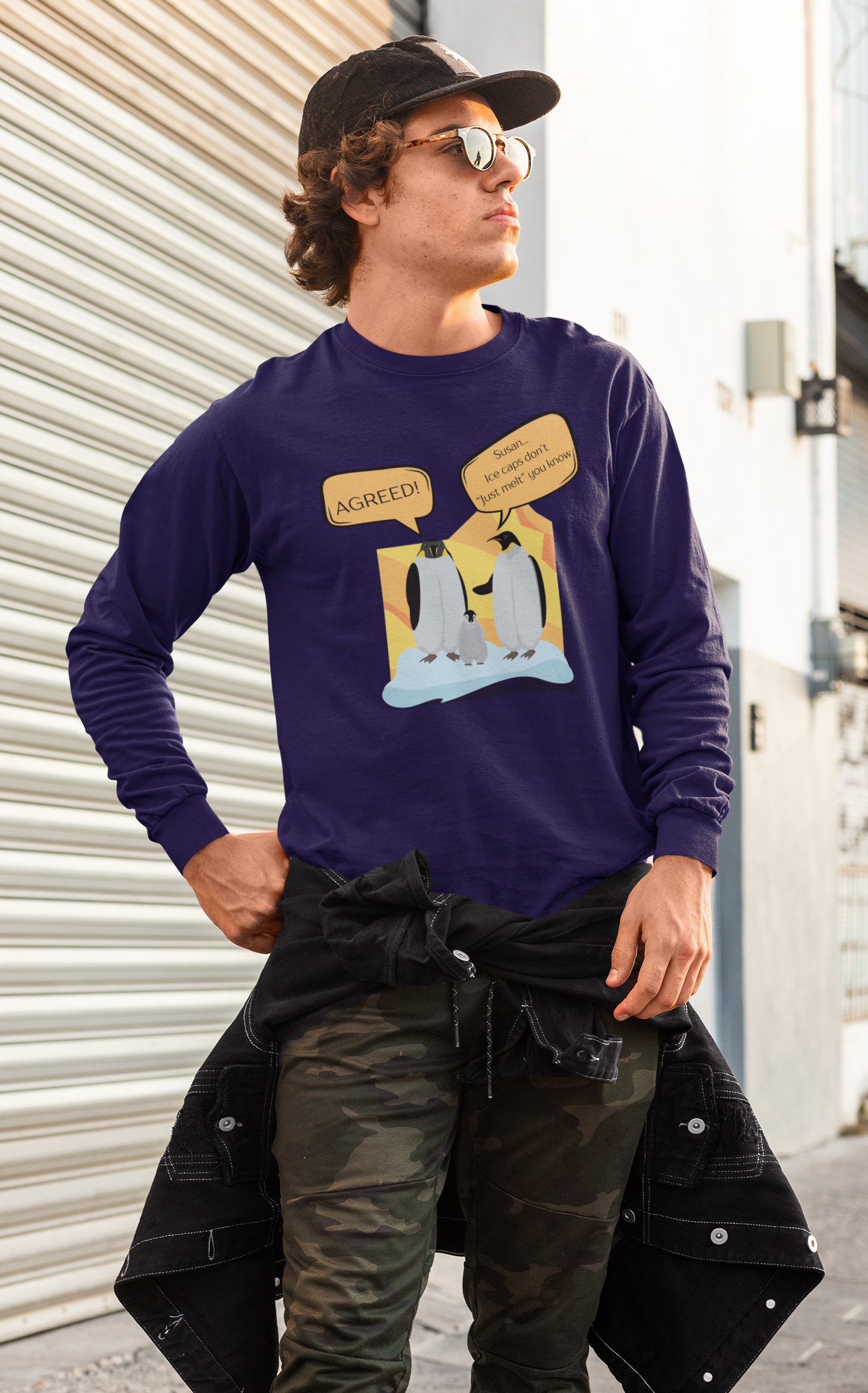 Ice Caps Don't Just Melt Long Sleeve T-shirt
