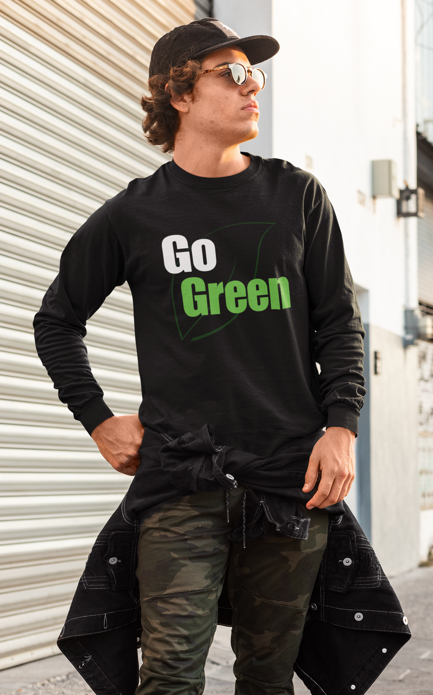 Go Green Long Sleeve T-shirt