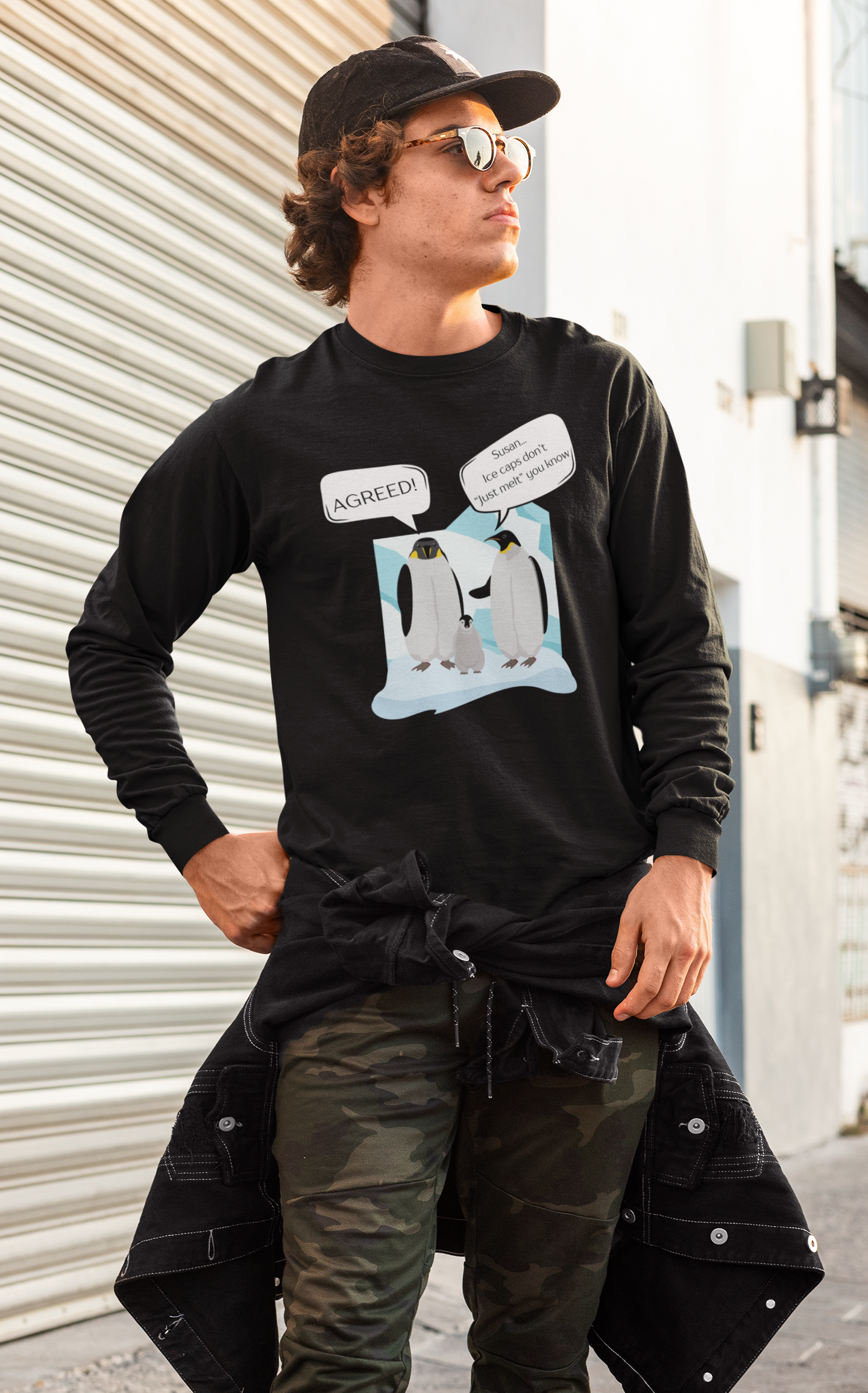 Ice Caps Don't Just Melt Long Sleeve T-shirt