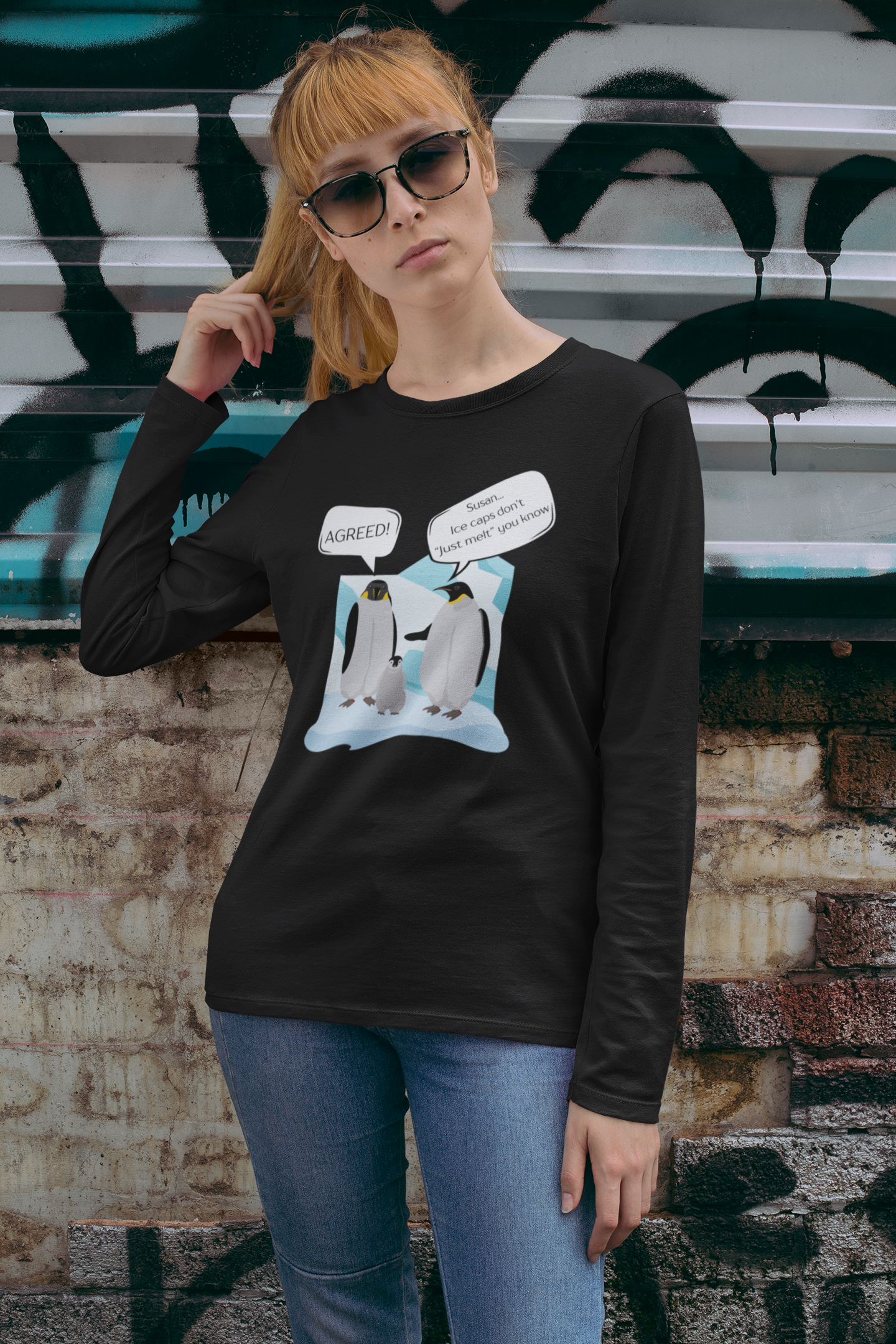 Ice Caps Don't Just Melt Long Sleeve T-shirt