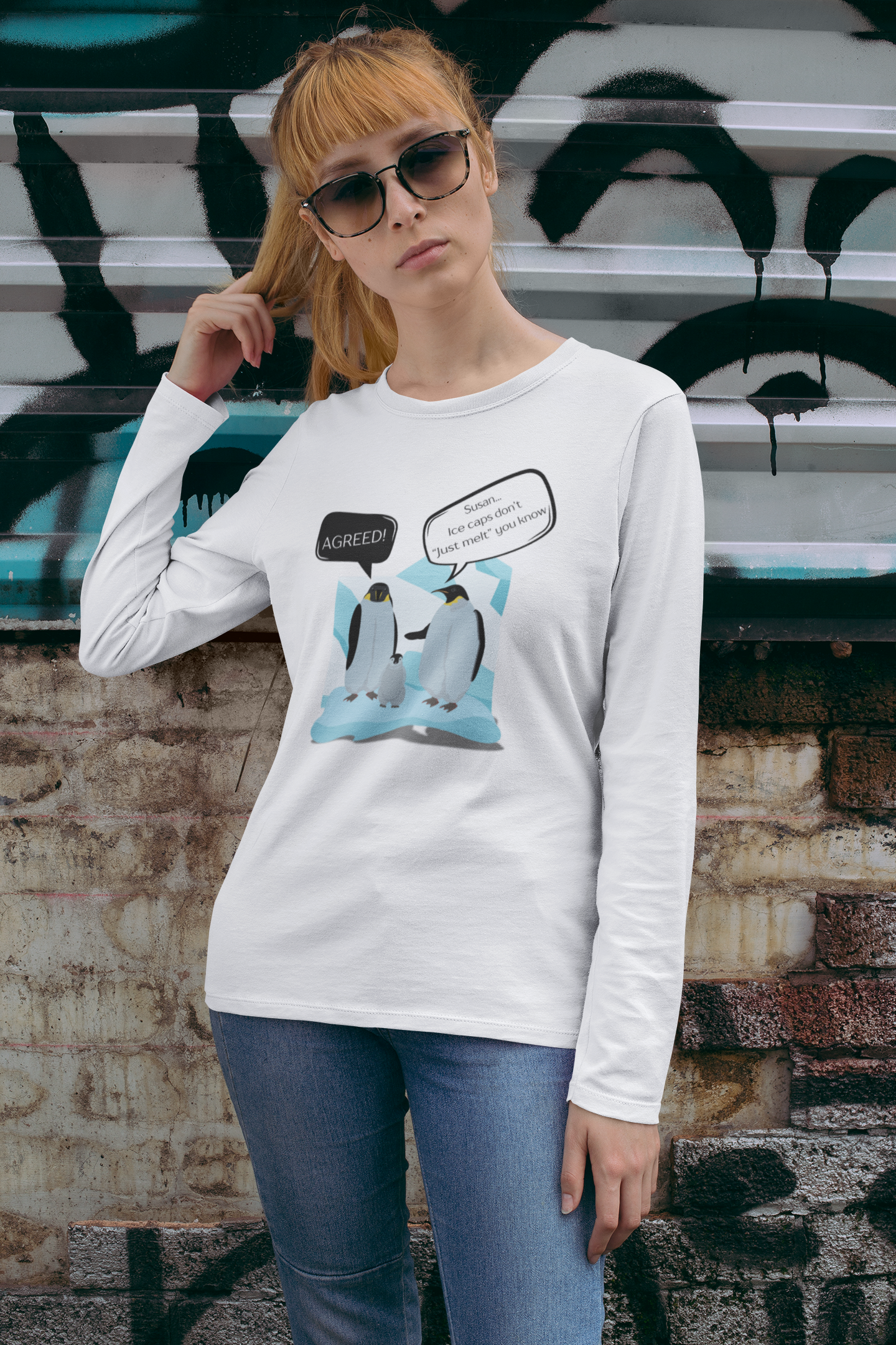 Ice Caps Don't Just Melt Long Sleeve T-shirt