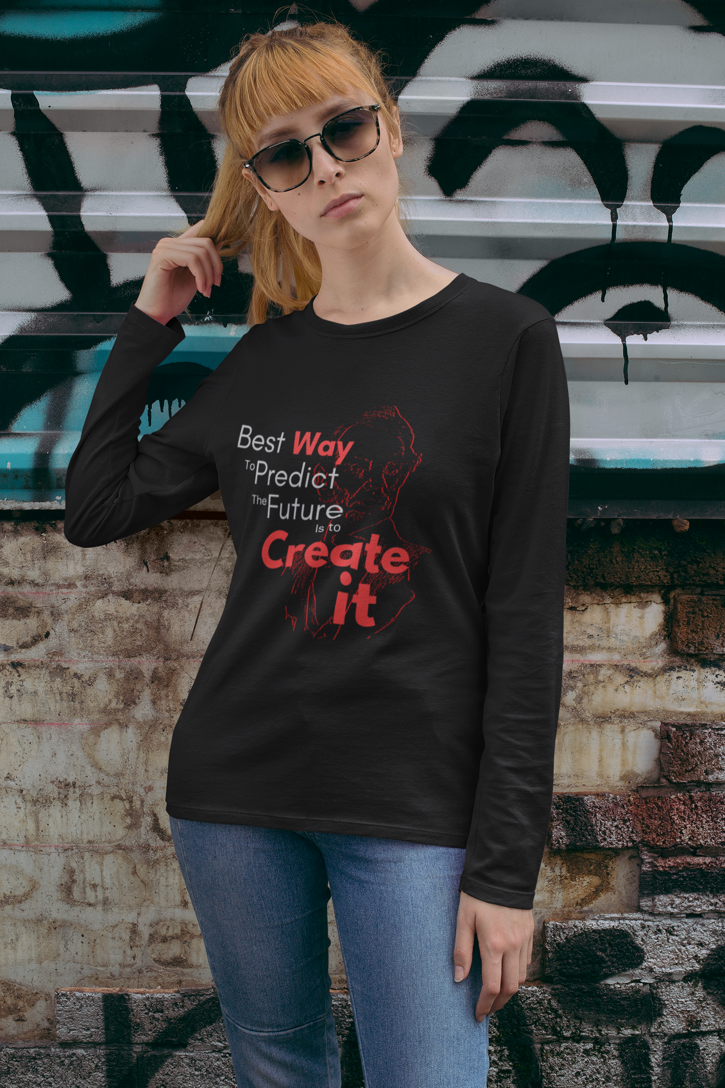 Predict the Future Long Sleeve T-shirt