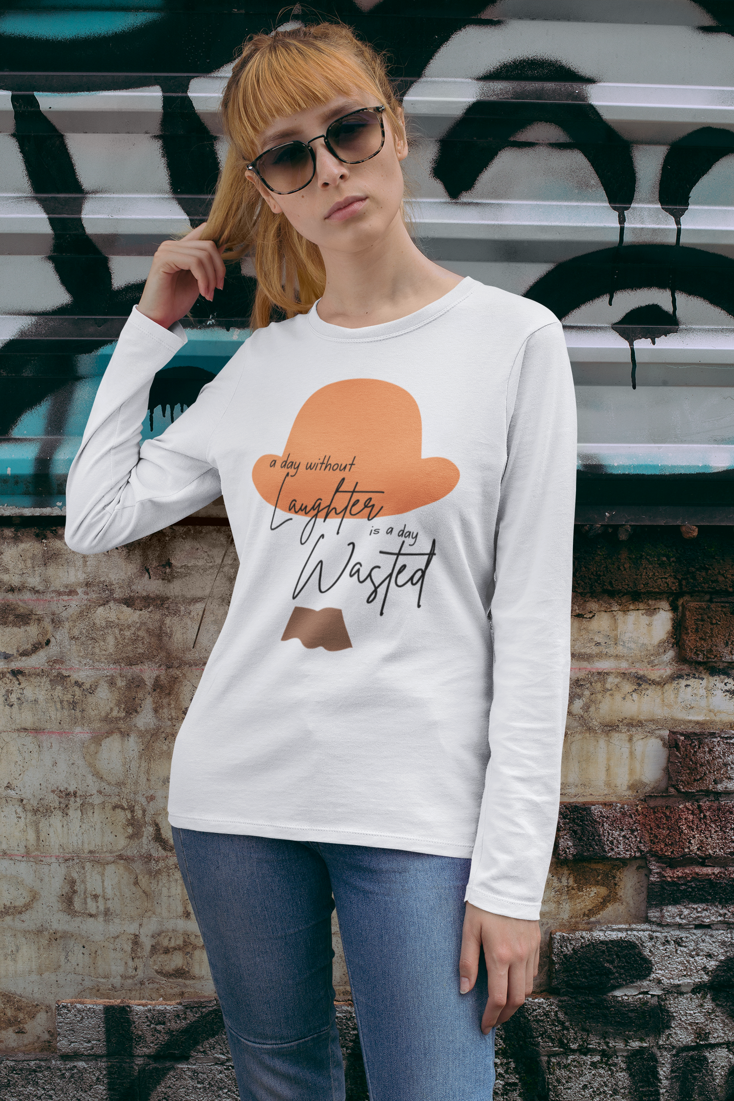 A day without laughter Long Sleeve Shirt