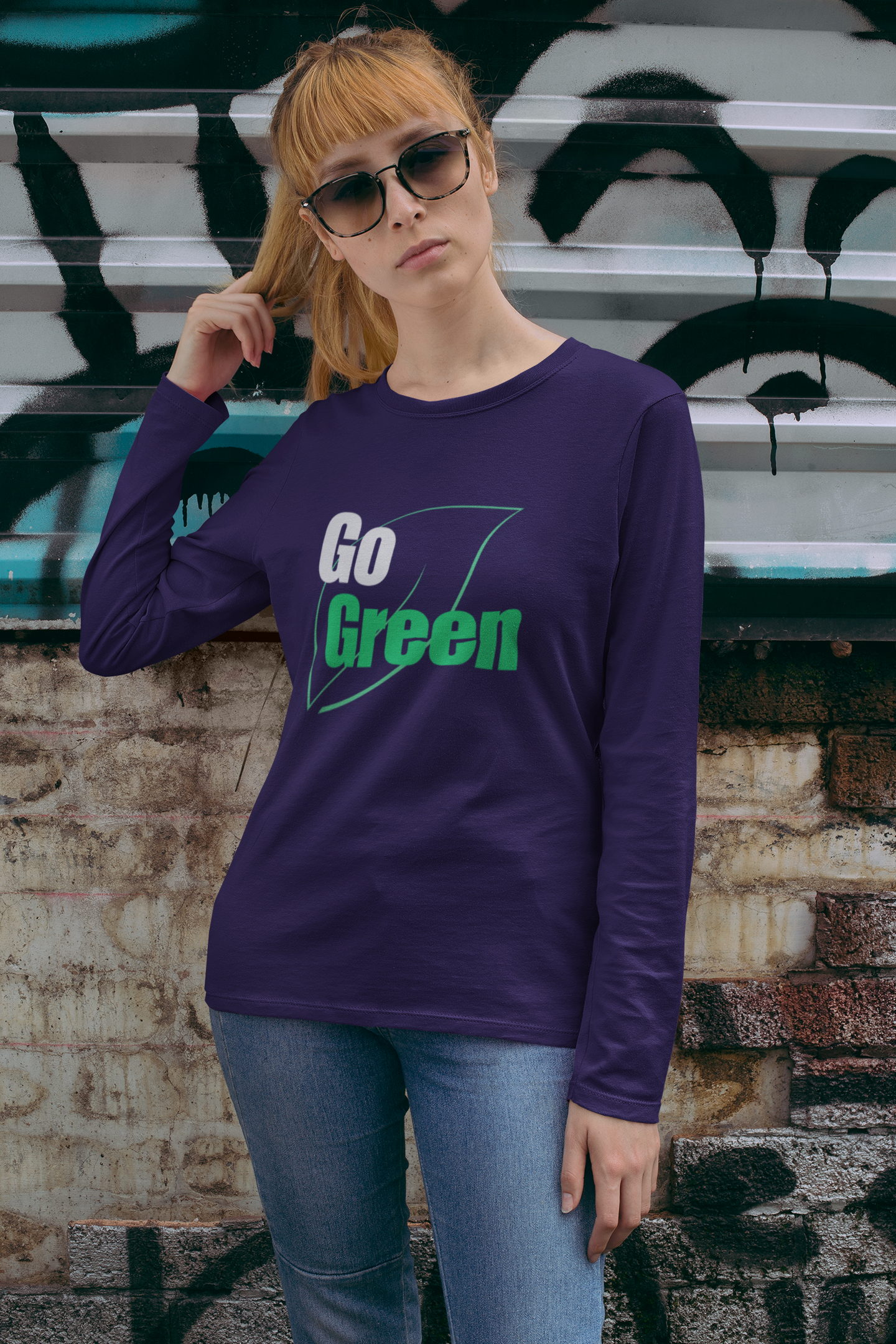 Go Green Long Sleeve T-shirt