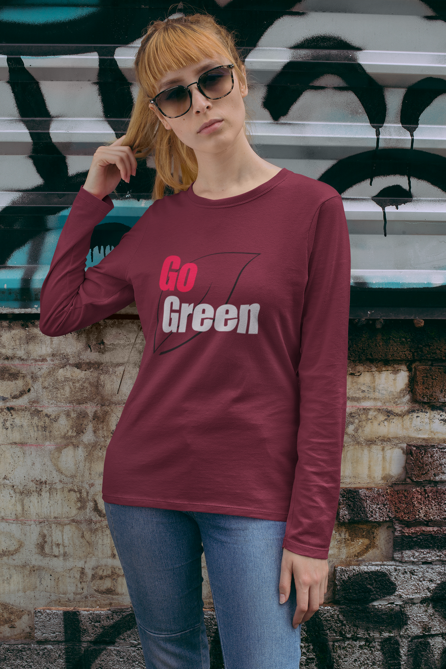Go Green Long Sleeve T-shirt