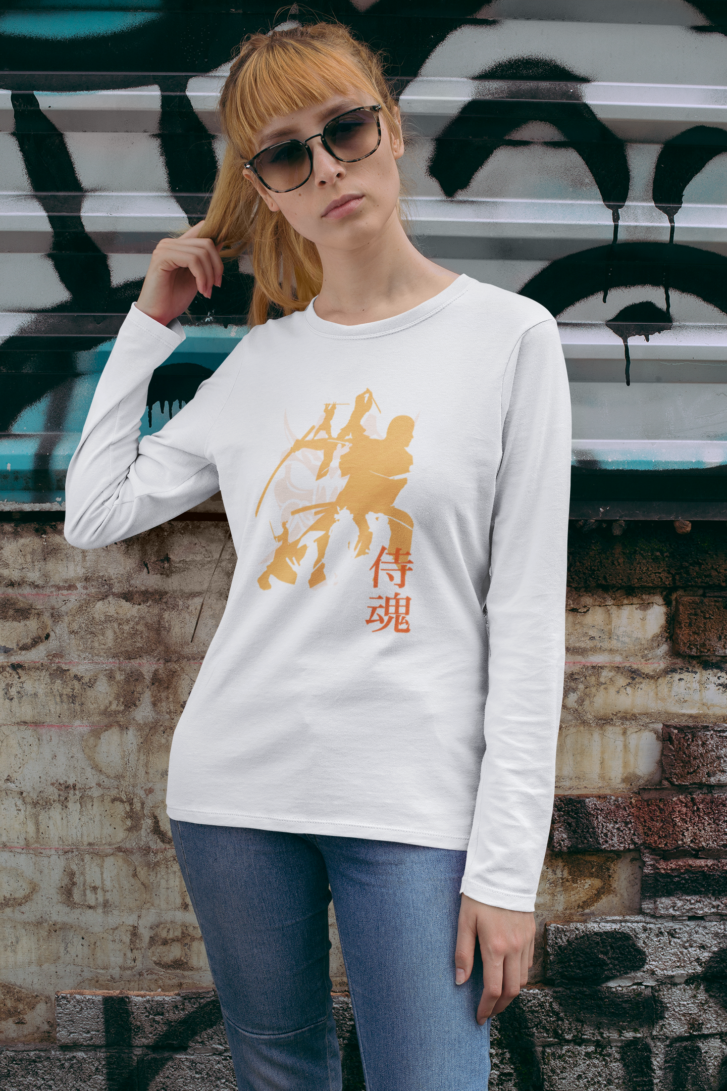 侍魂 Samurai Spirit Long Sleeve T-shirt