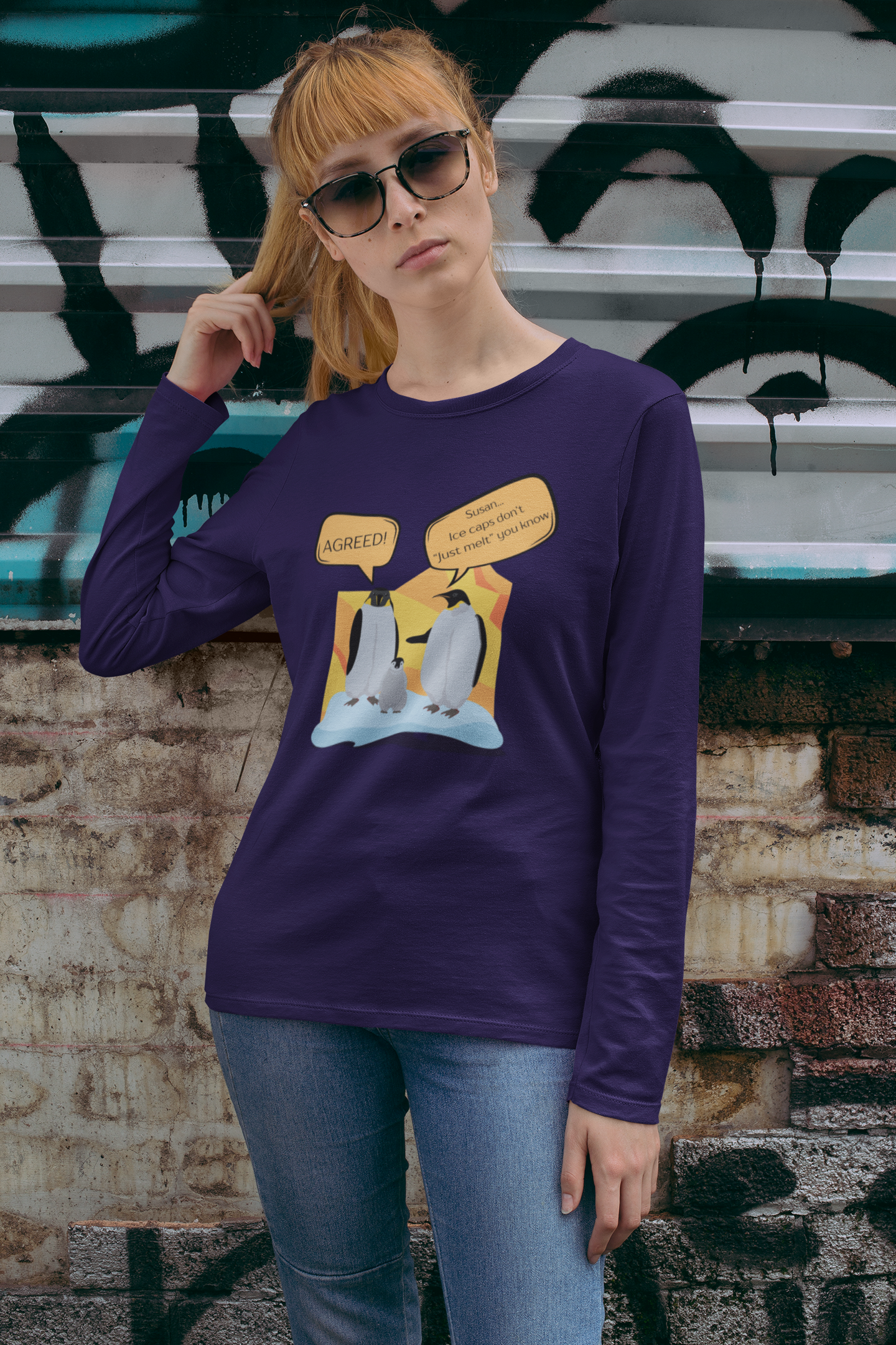 Ice Caps Don't Just Melt Long Sleeve T-shirt