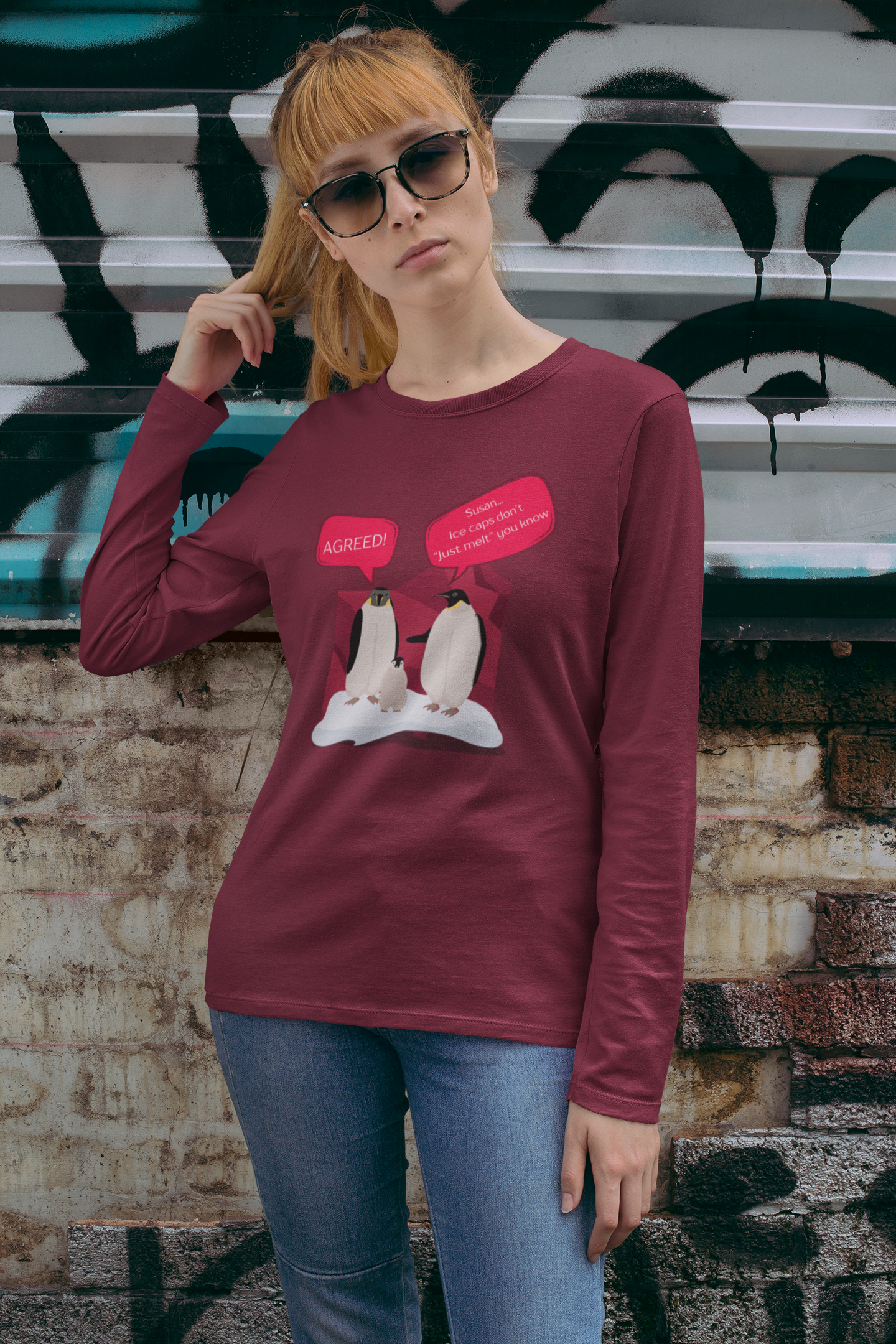 Ice Caps Don't Just Melt Long Sleeve T-shirt