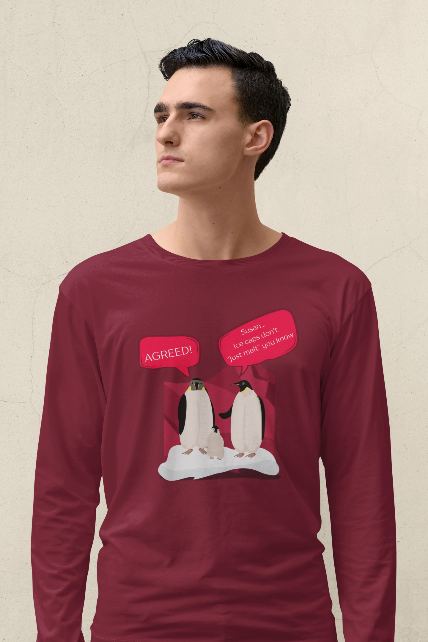Ice Caps Don't Just Melt Long Sleeve T-shirt