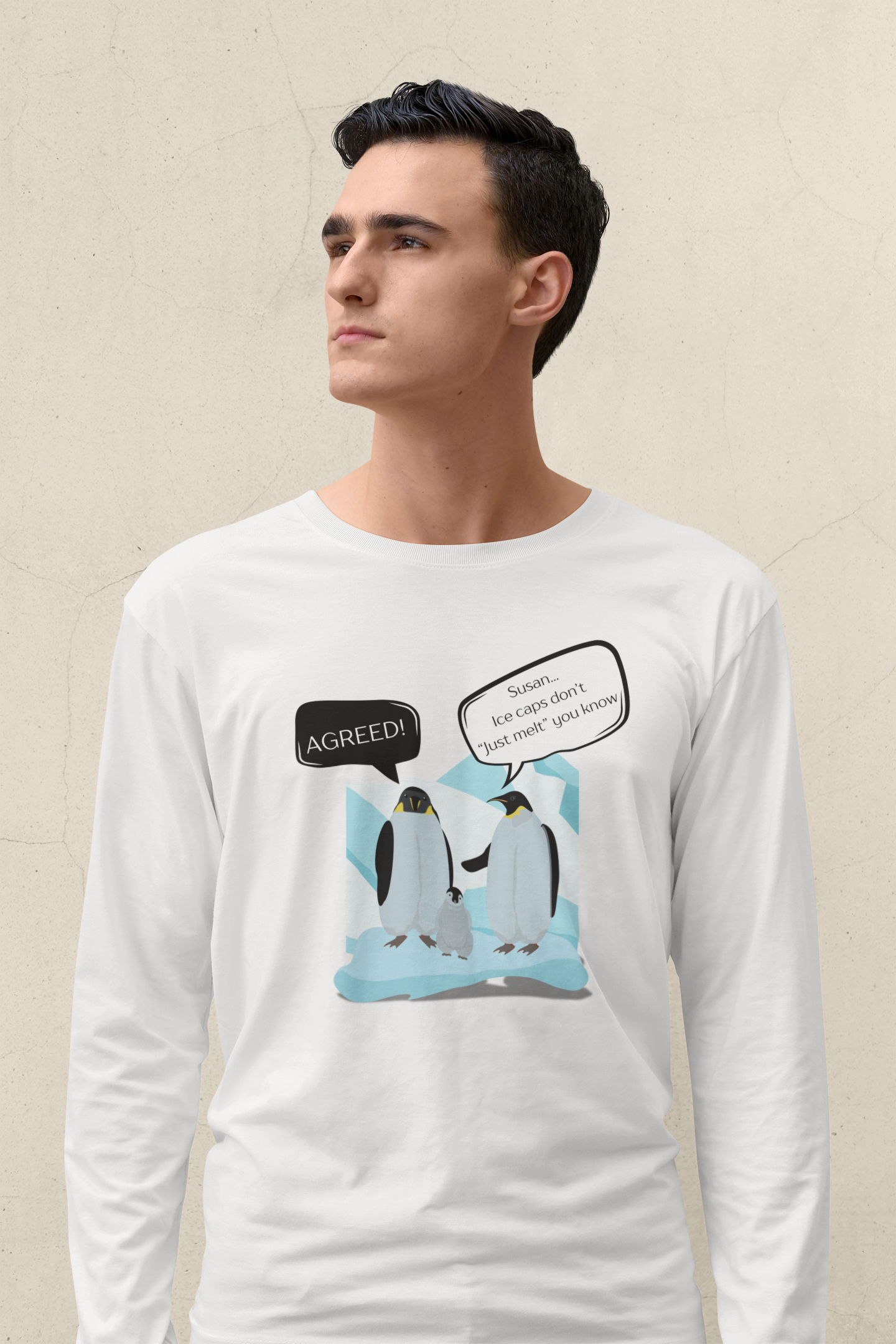 Ice Caps Don't Just Melt Long Sleeve T-shirt