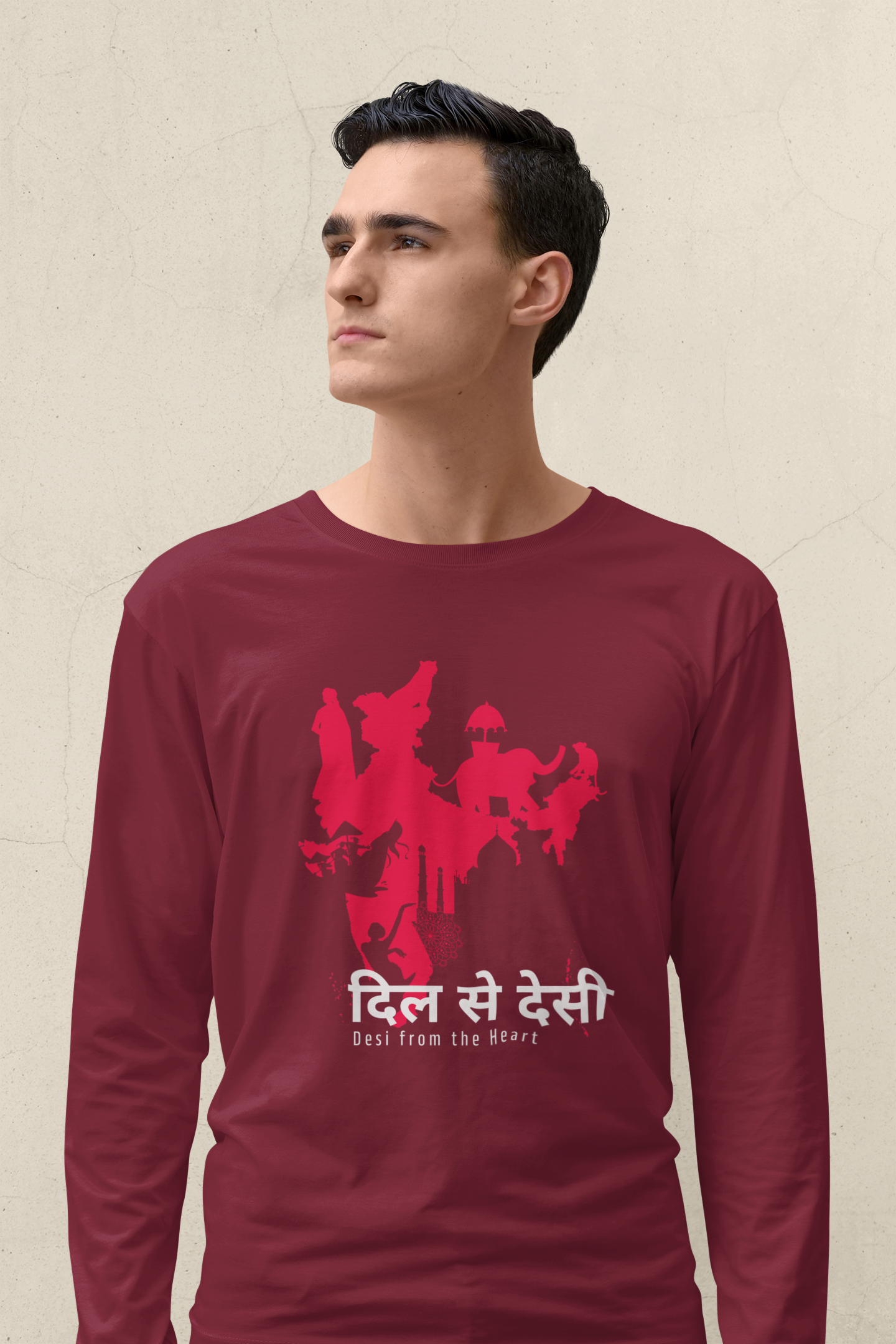 Desi from the Heart Long Sleeve T-shirt