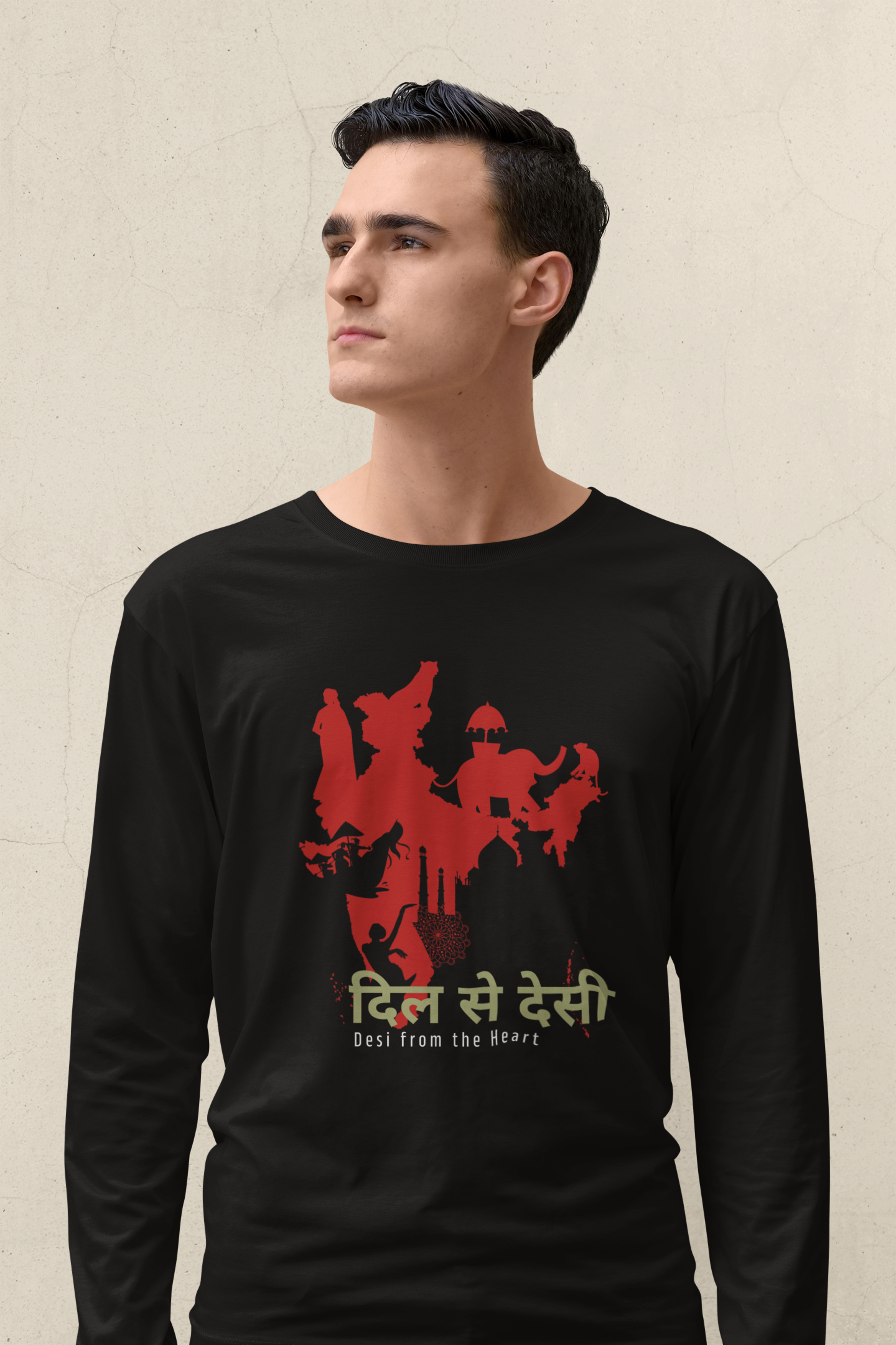 Desi from the Heart Long Sleeve T-shirt