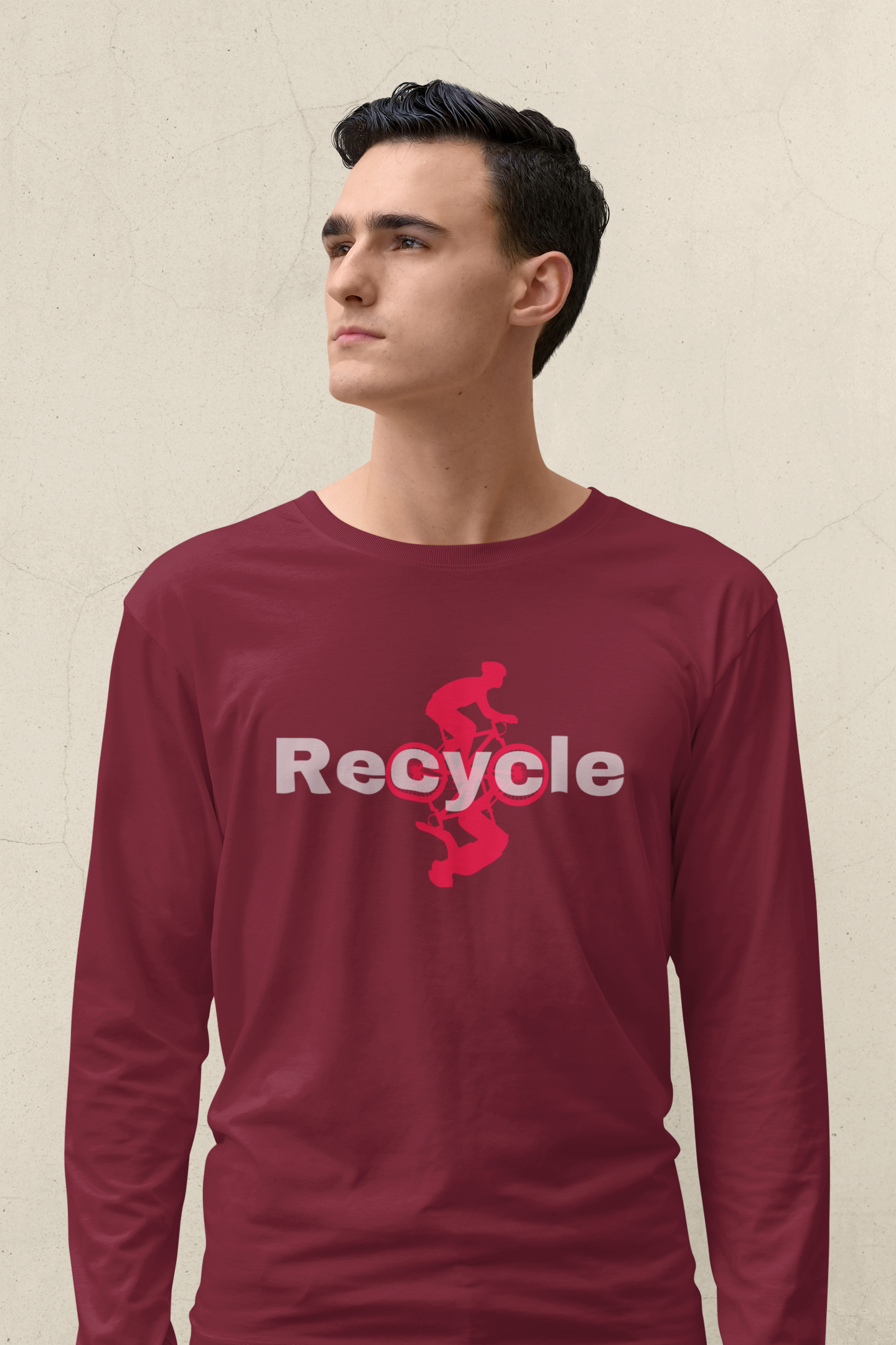 Recycle Long Sleeve T-shirt