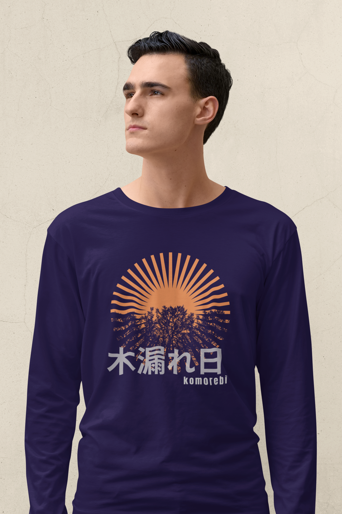 木漏れ日 Sunlight Filtering through Trees Long Sleeve T-shirt