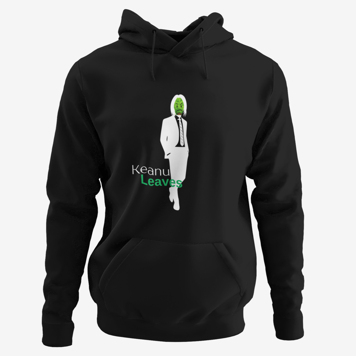 Keanu Leaves Pullover Hoodie
