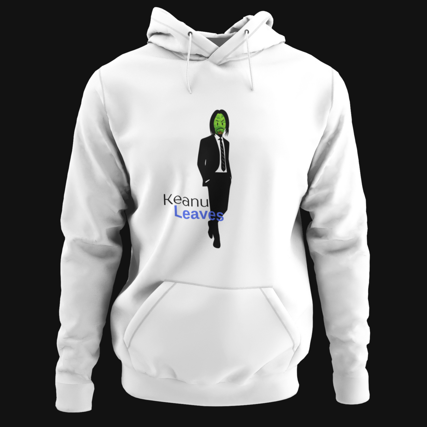 Keanu Leaves Pullover Hoodie