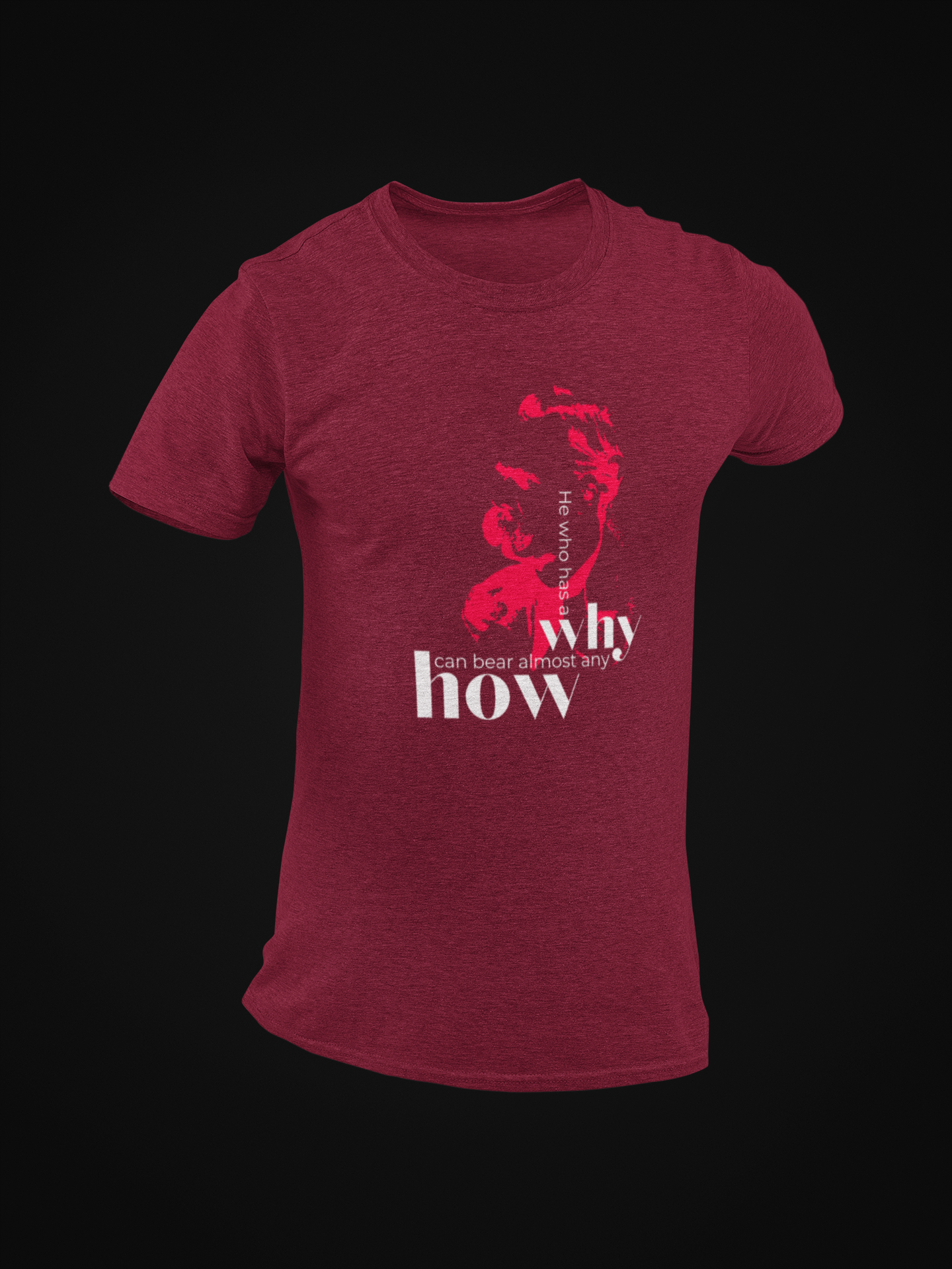 He Who Has a Why Short Sleeve T-shirt