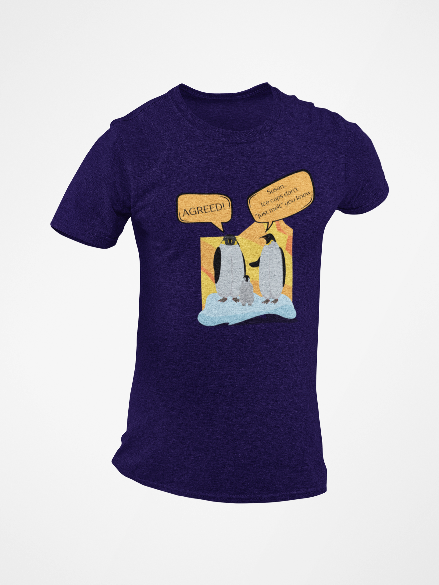 Ice Caps Don't Just Melt Short Sleeve T-shirt