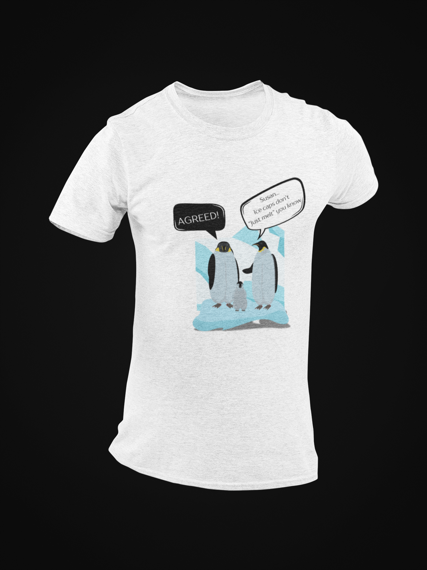 Ice Caps Don't Just Melt Short Sleeve T-shirt