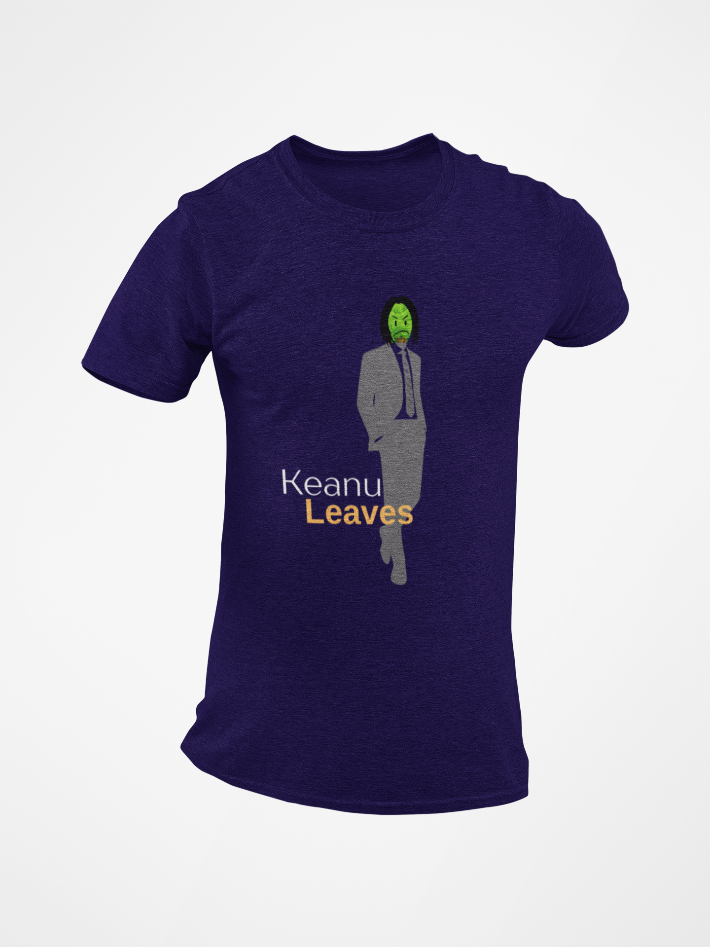 Keanu Leaves Short Sleeve T-shirt