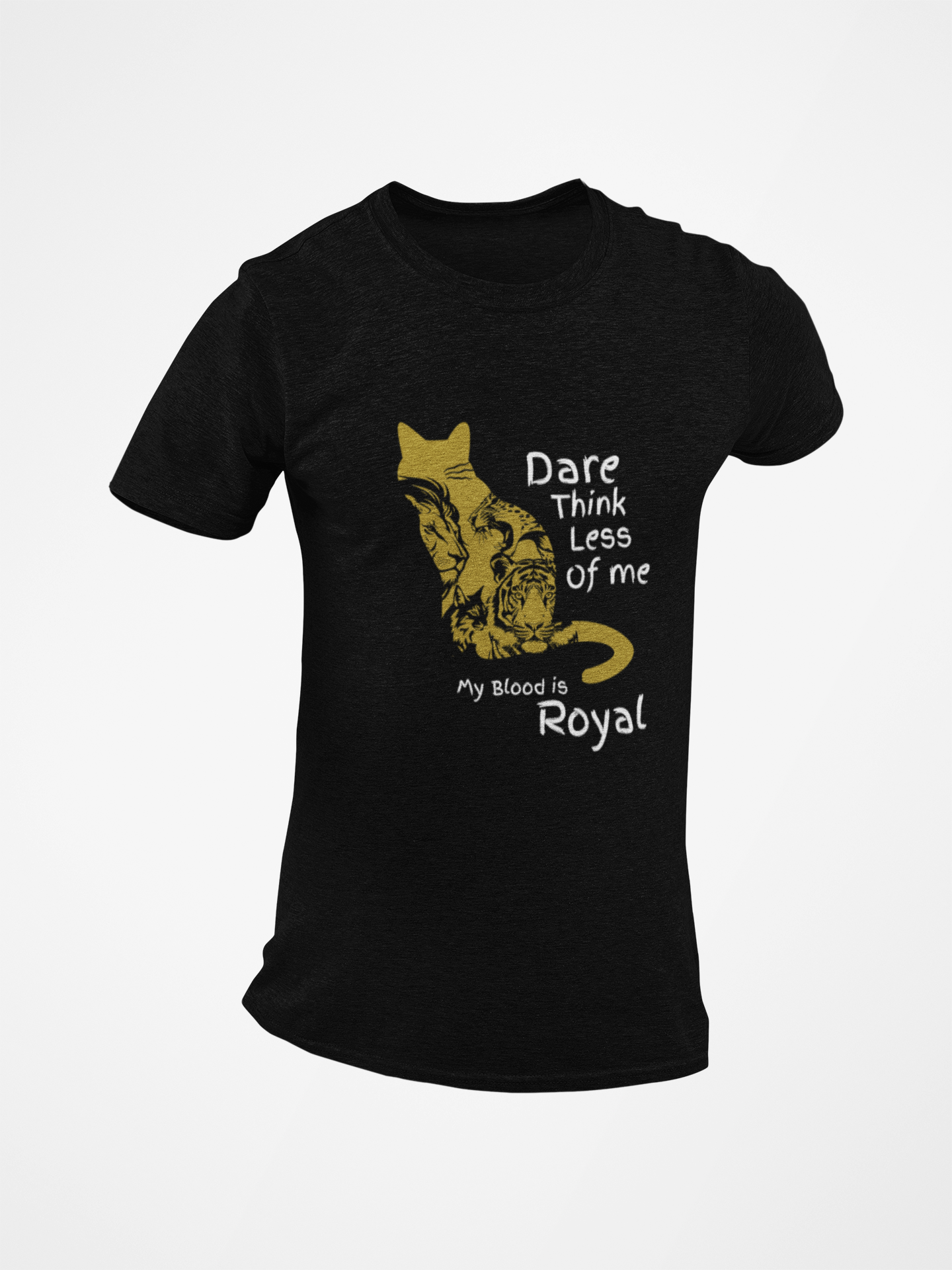 Dare Think Less of Me Short Sleeve T-shirt