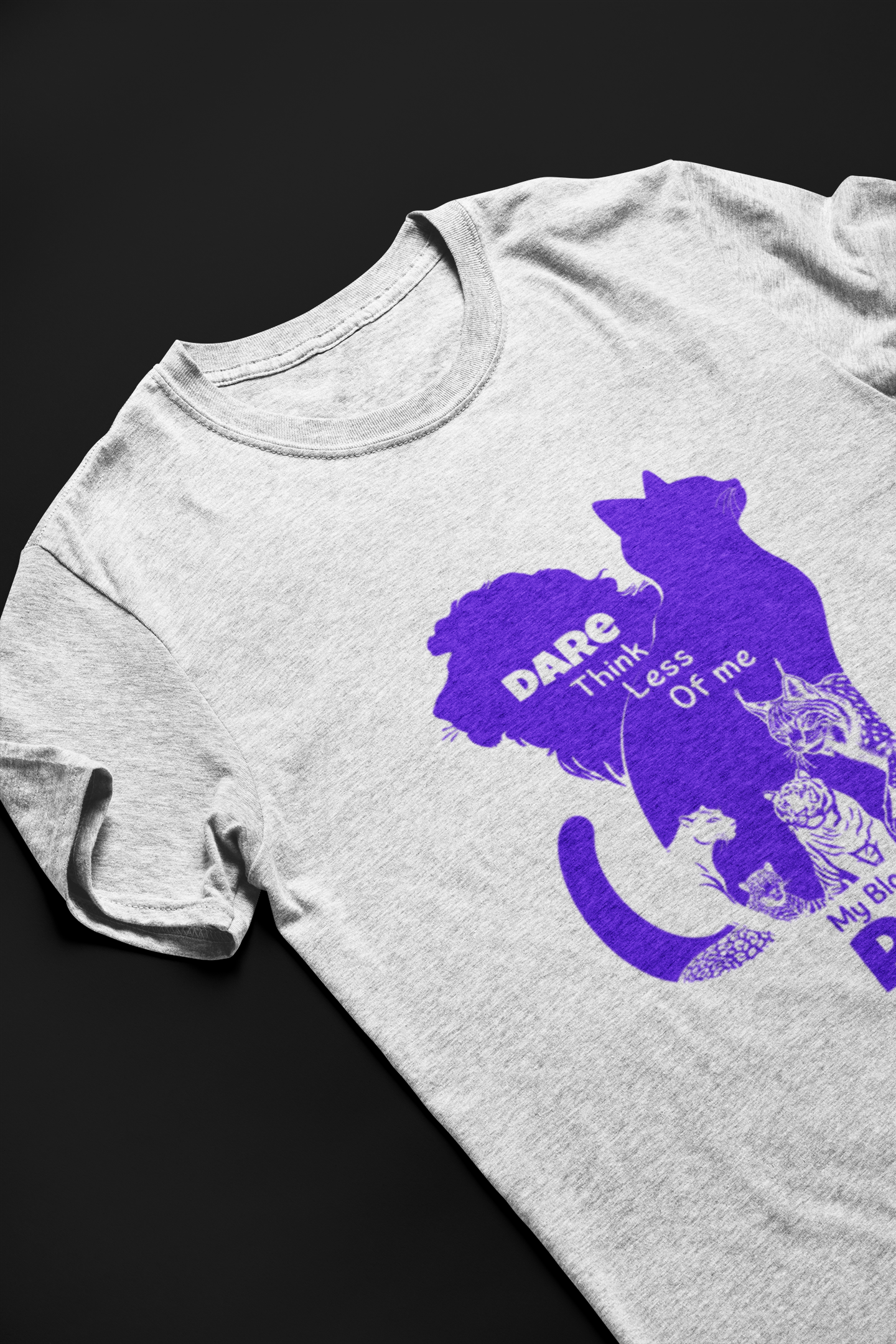 Dare Think Less of Me Short Sleeve T-shirt