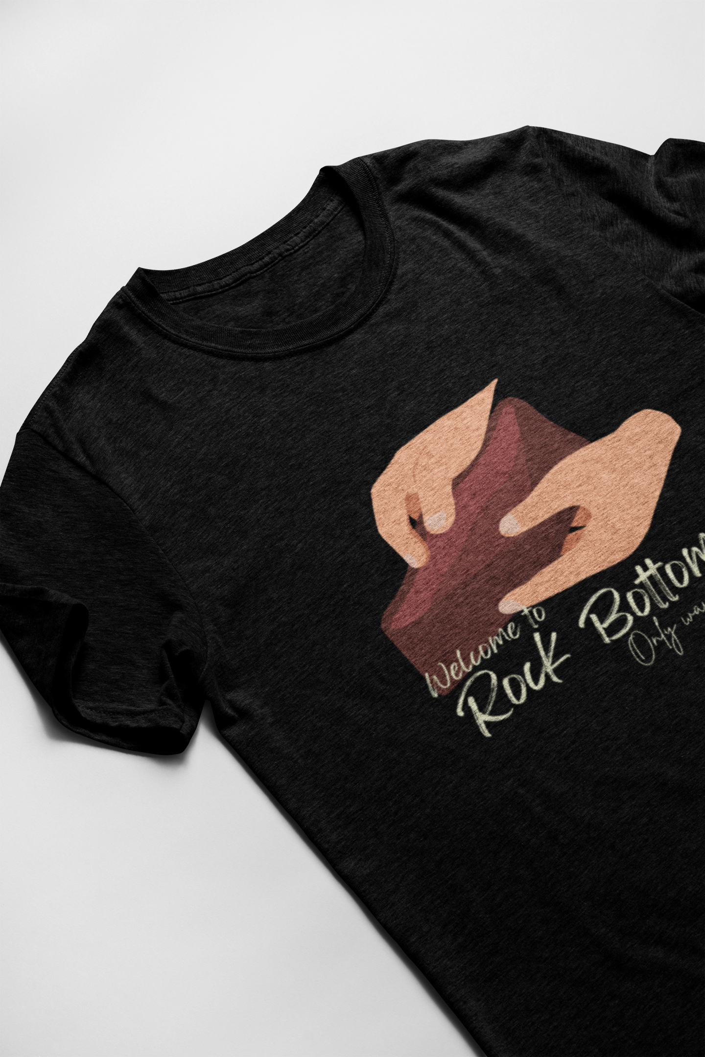 Welcome to Rock Bottom Short Sleeve T-shirt