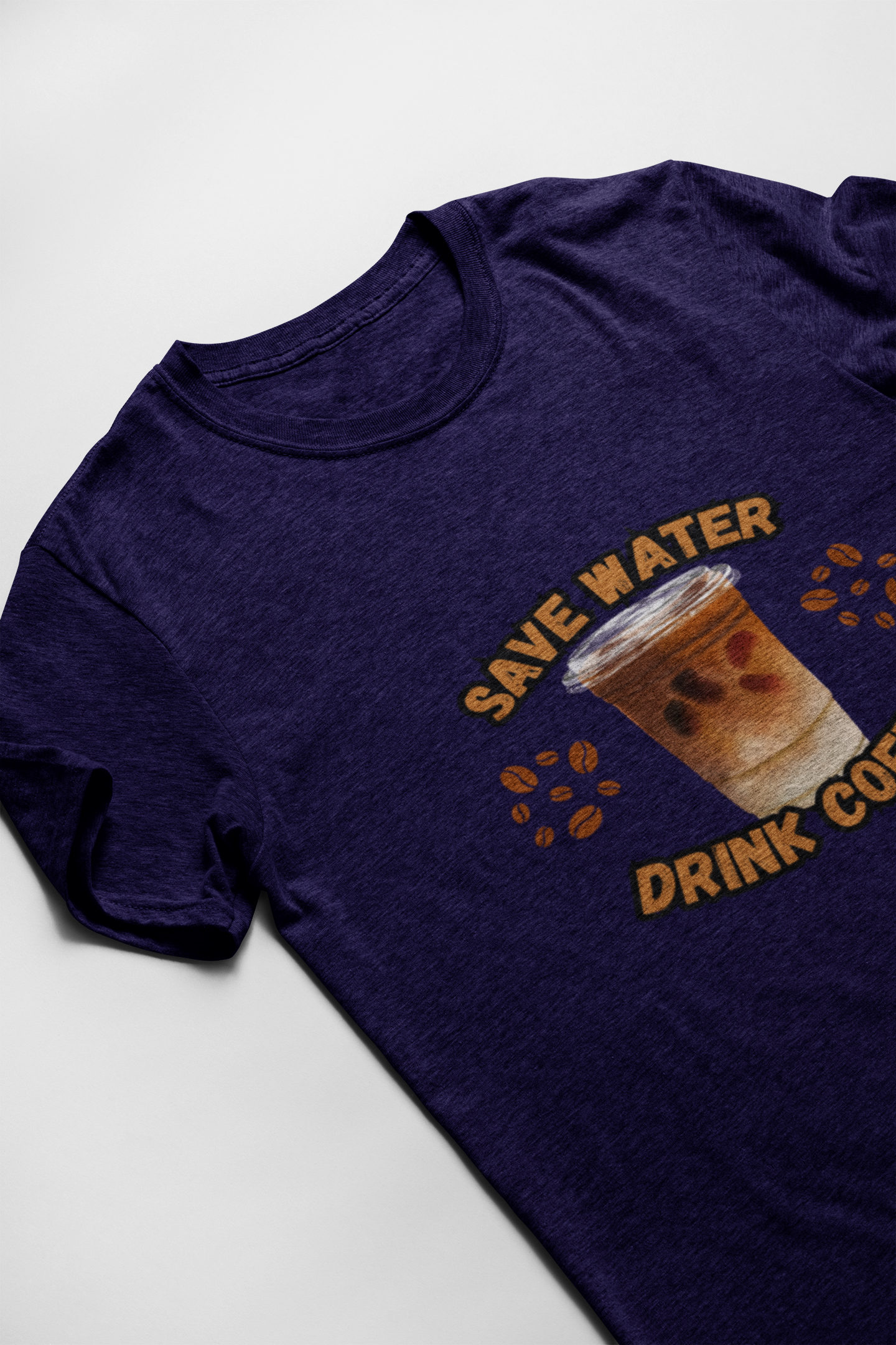 Save Water Drink Coffee Short Sleeve T-shirt