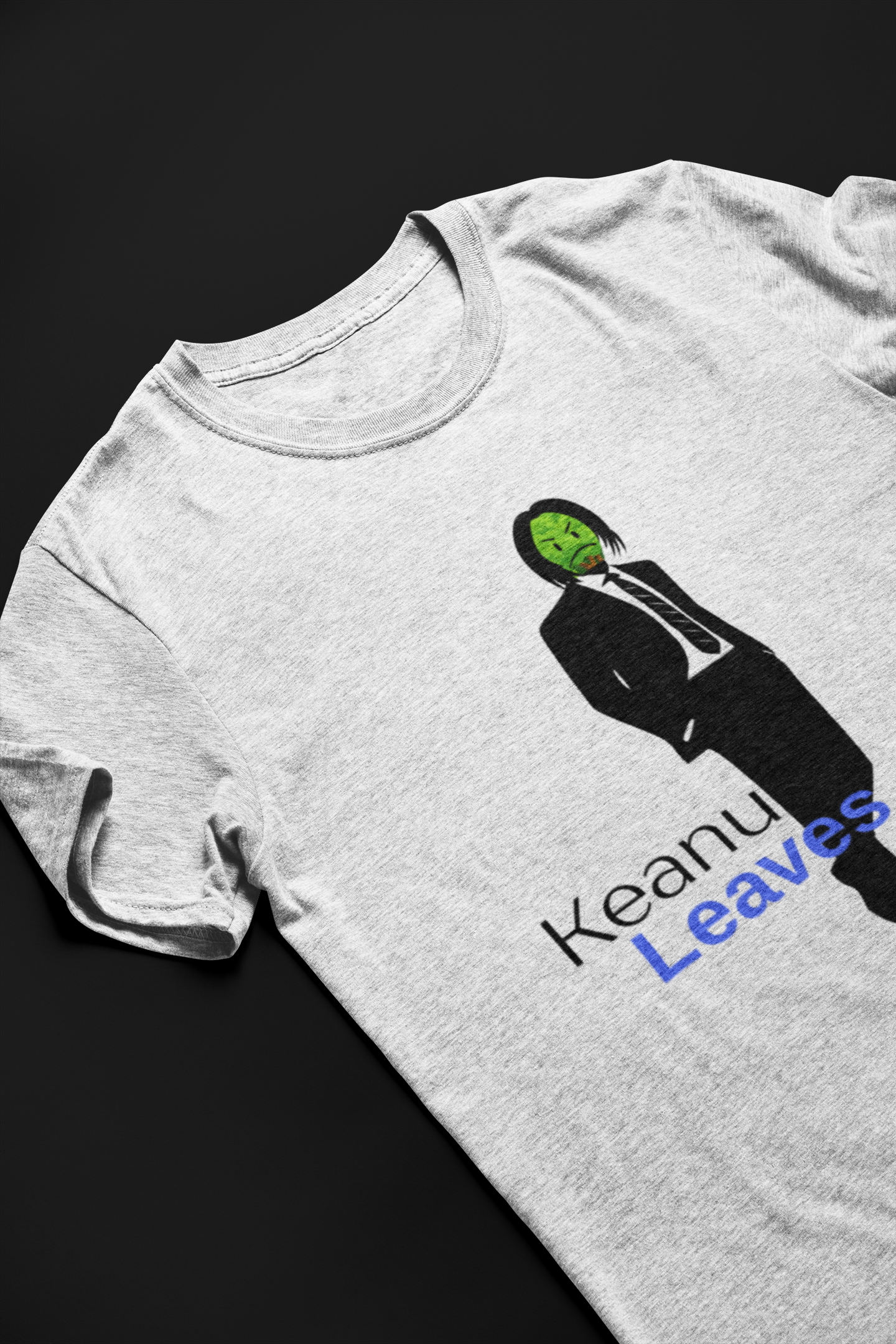 Keanu Leaves Short Sleeve T-shirt