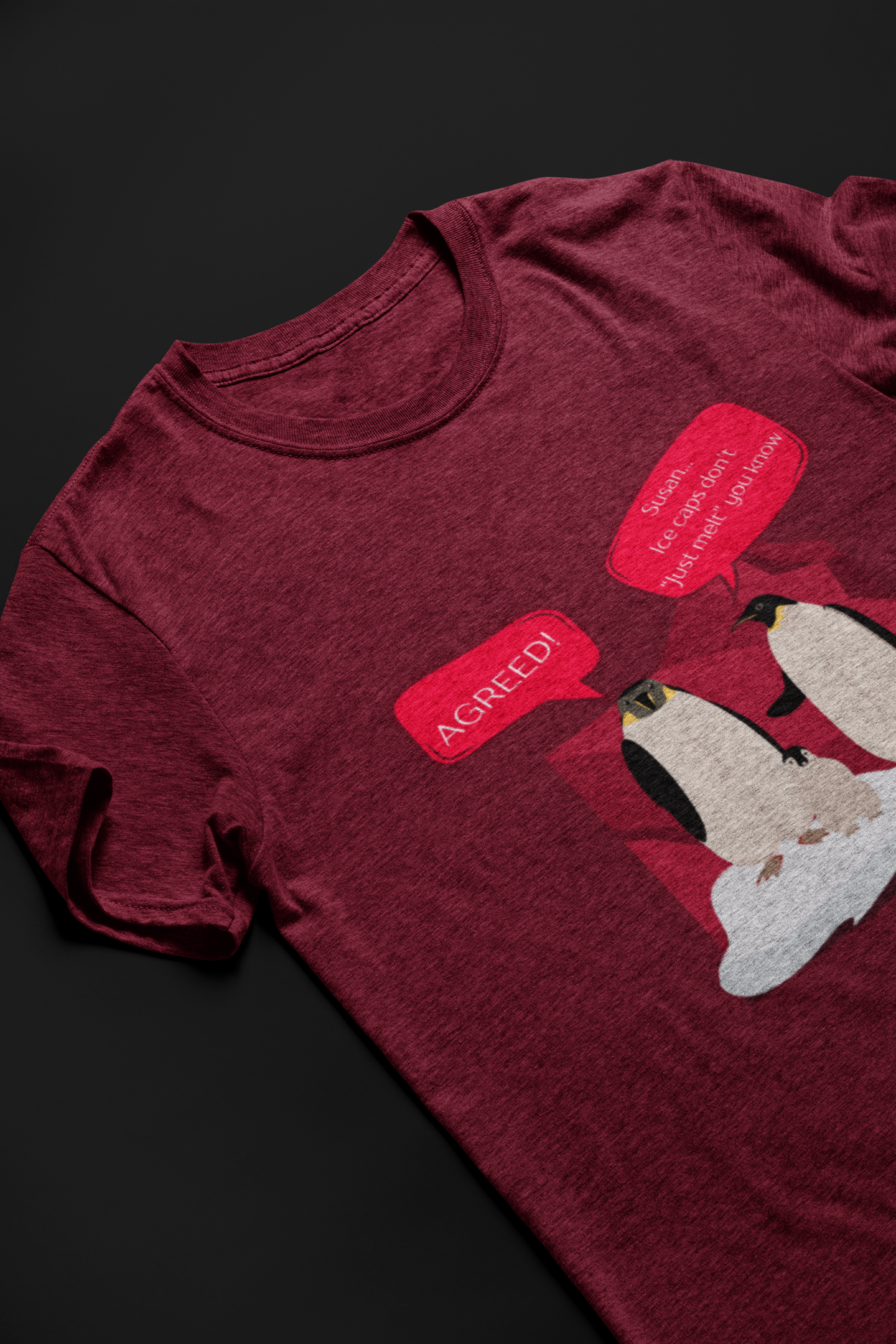 Ice Caps Don't Just Melt Short Sleeve T-shirt