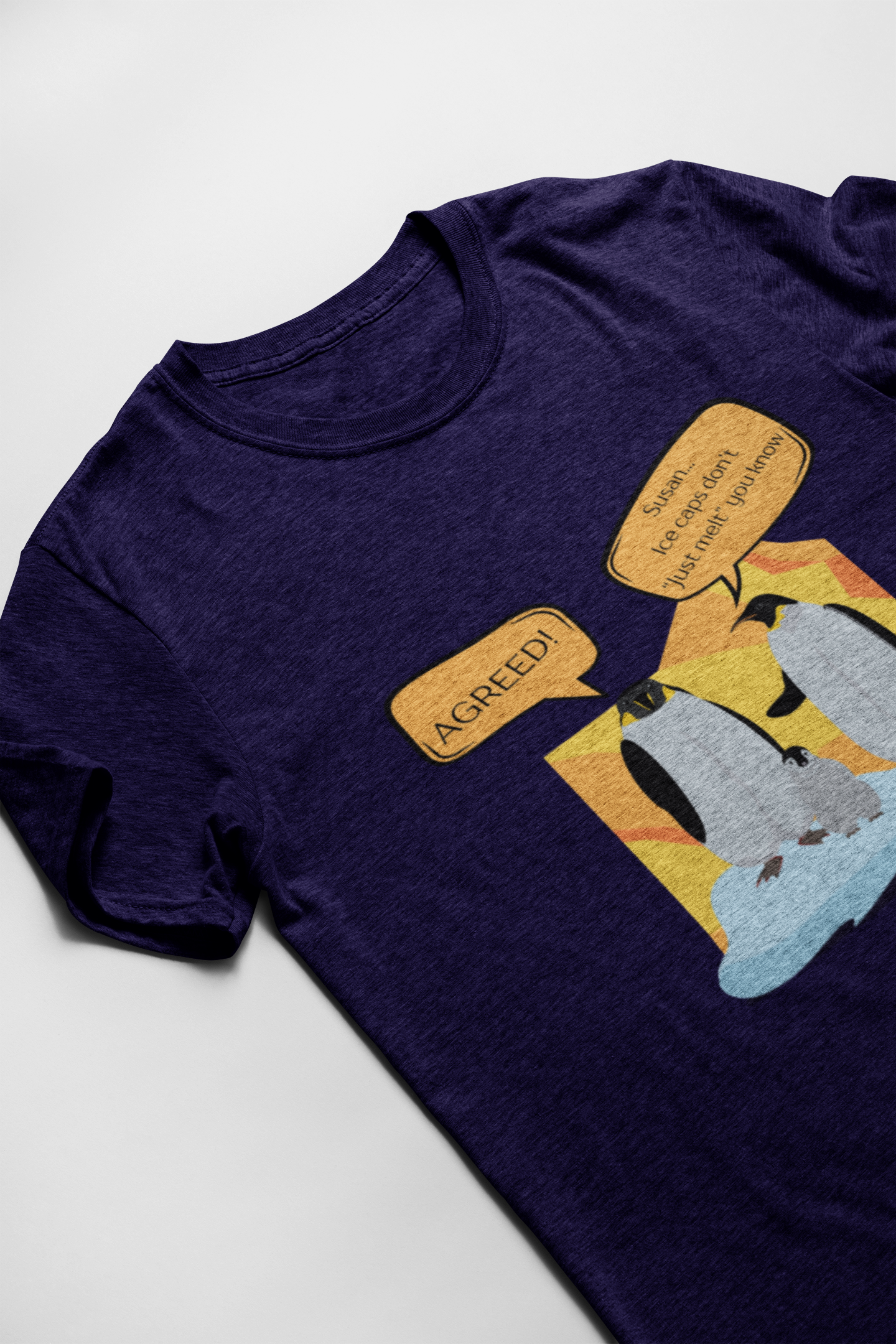 Ice Caps Don't Just Melt Short Sleeve T-shirt