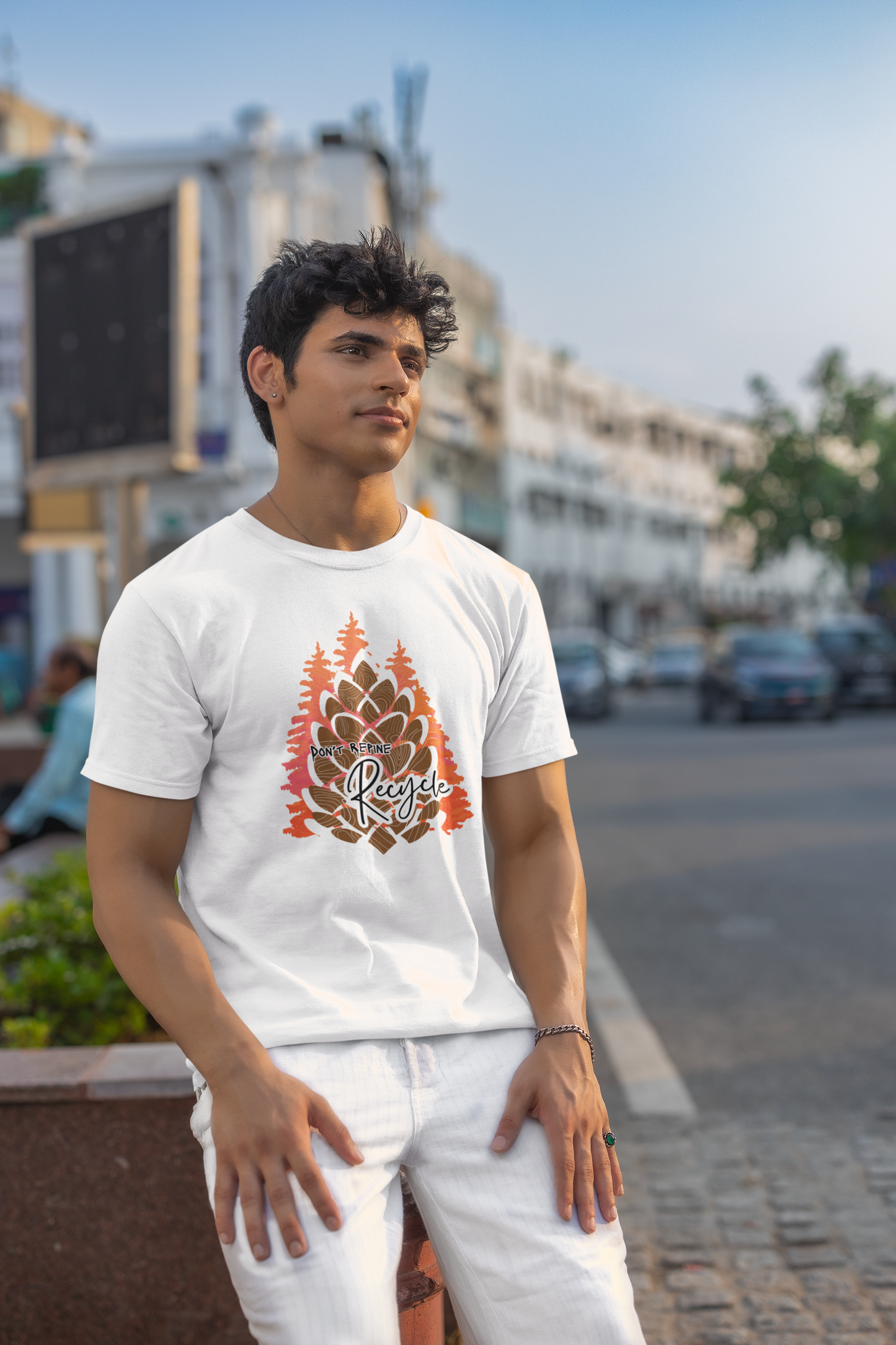 Don't Repine Recycle Short Sleeve T-shirt