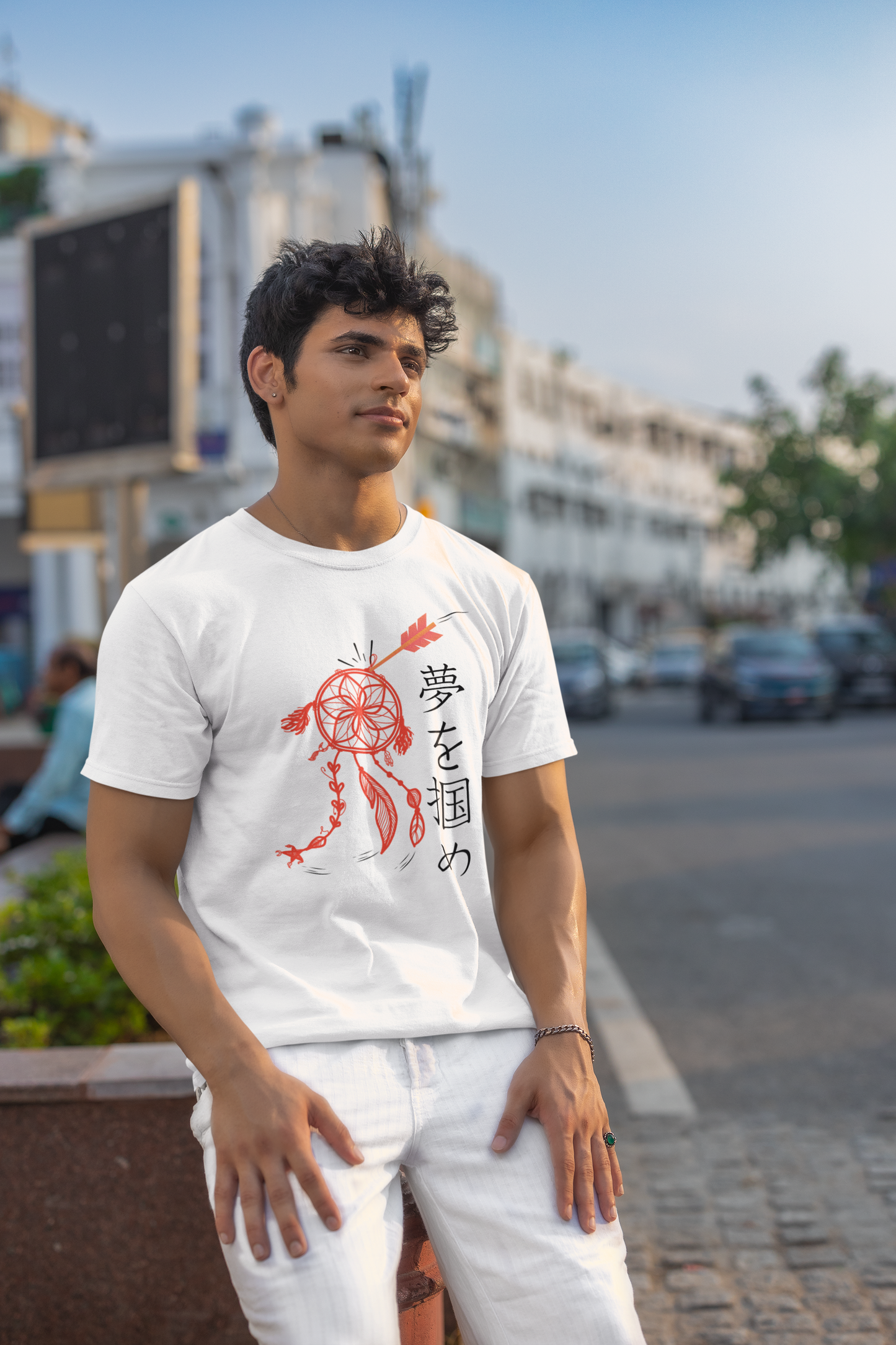 夢を掴め Catch your Dream Short Sleeve T-shirt