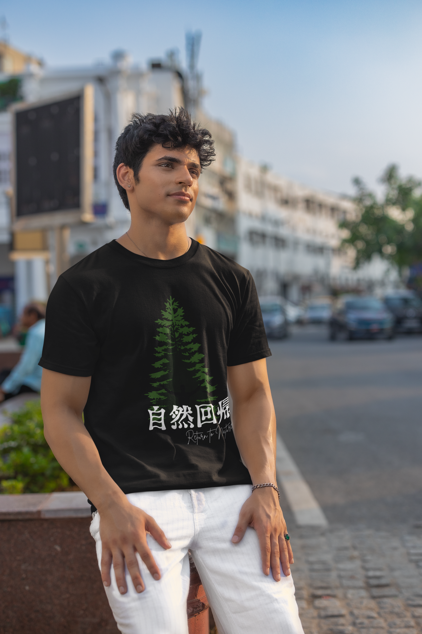 自然回帰 Return to Nature Short Sleeve T-shirt
