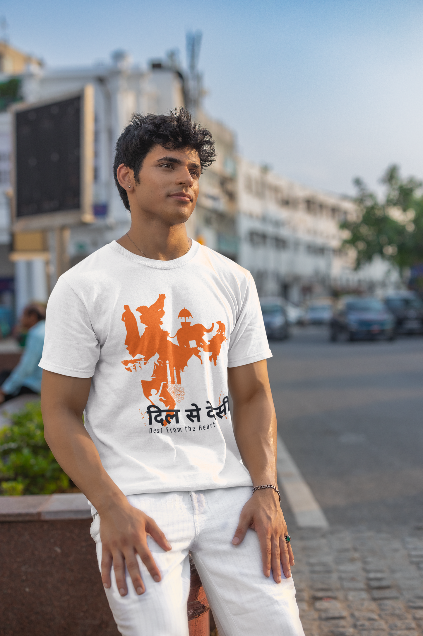 Desi from the Heart Short Sleeve T-shirt