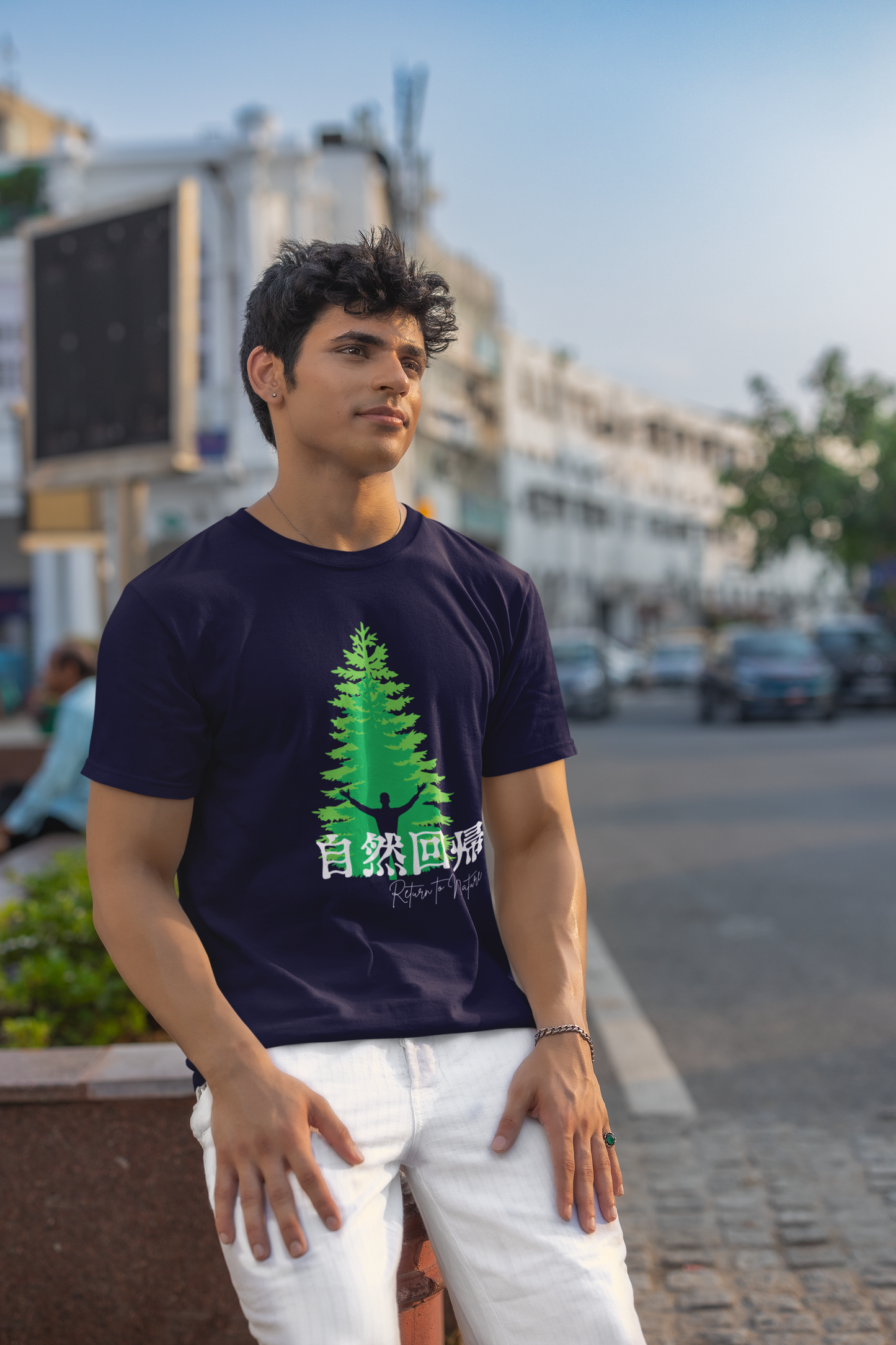 自然回帰 Return to Nature Short Sleeve T-shirt