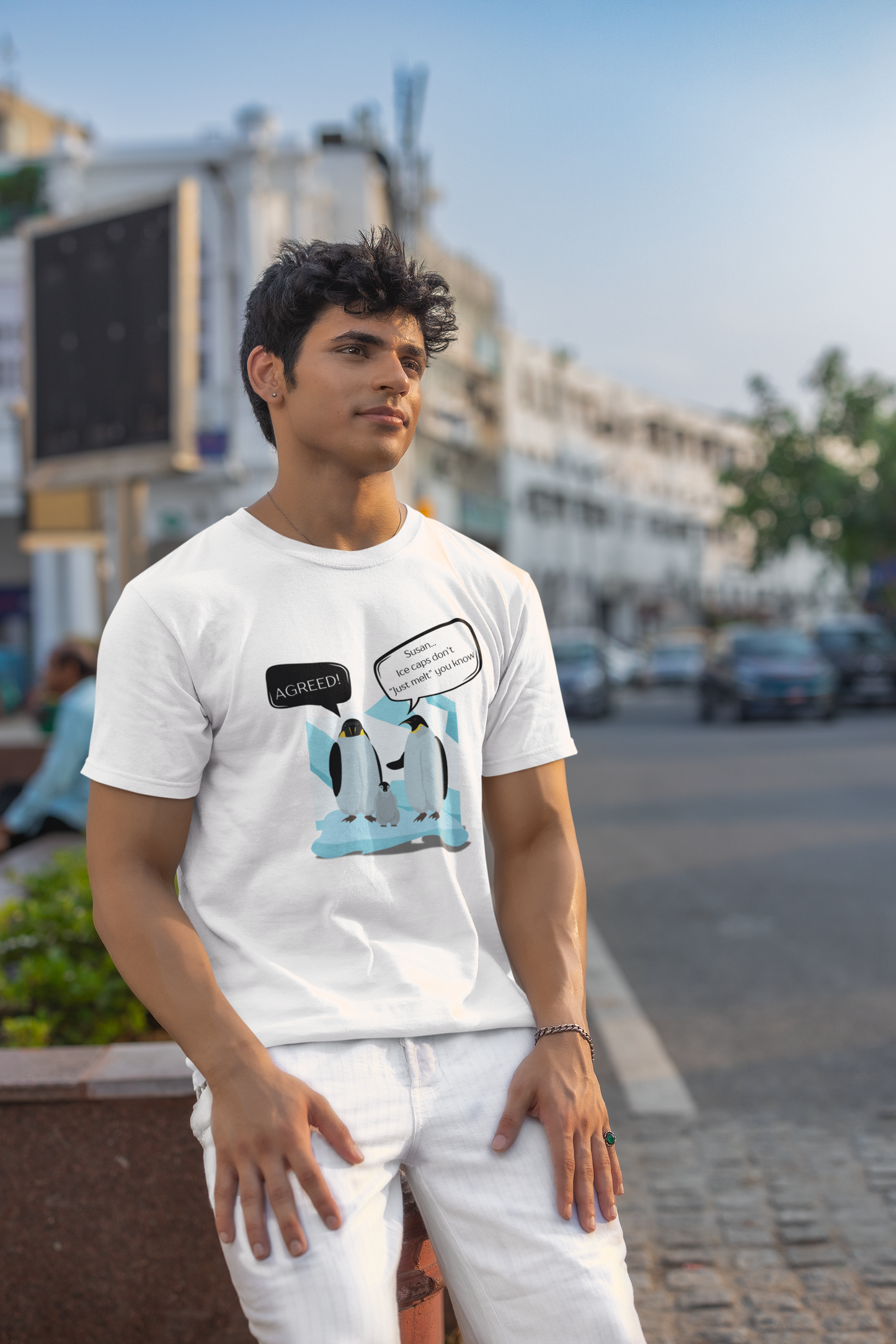 Ice Caps Don't Just Melt Short Sleeve T-shirt