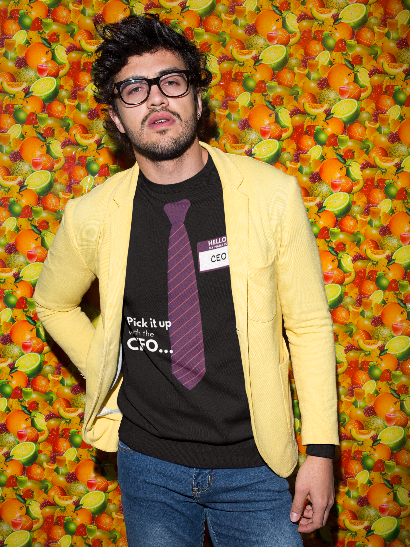Hello My Name Is CEO Short Sleeve T-shirt