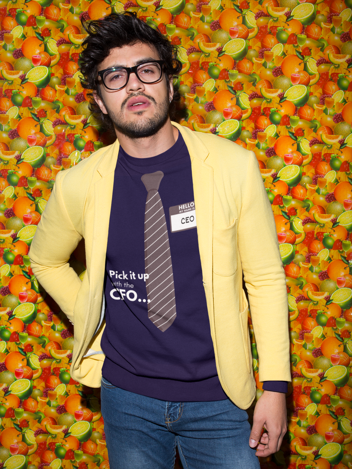 Hello My Name Is CEO Short Sleeve T-shirt