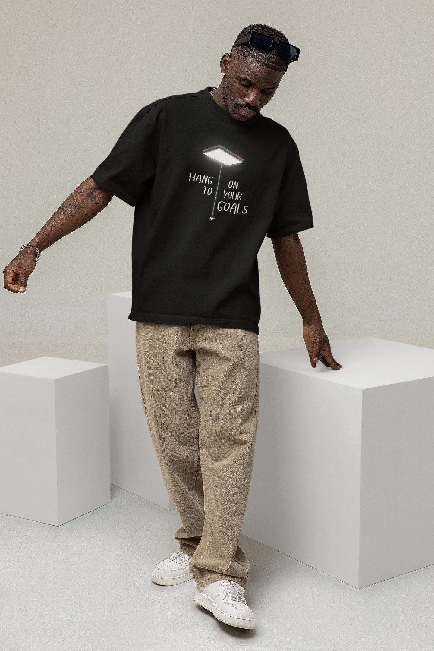 Hang On To Your Goal Oversize T-shirt