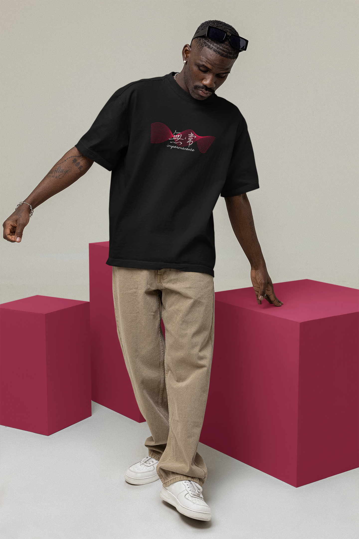 無常 Impermanence Oversize T-shirt