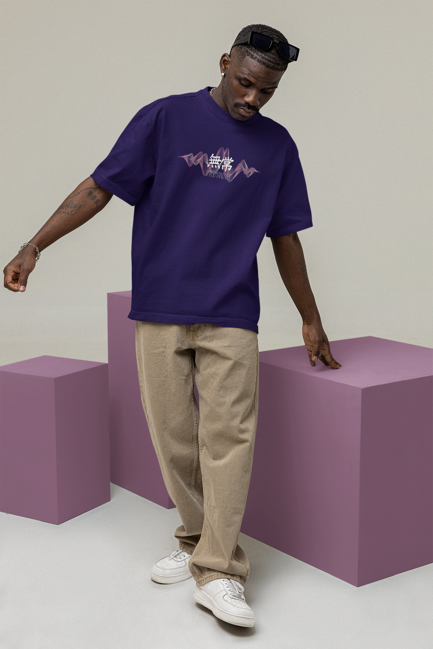 無常 Impermanence Oversize T-shirt