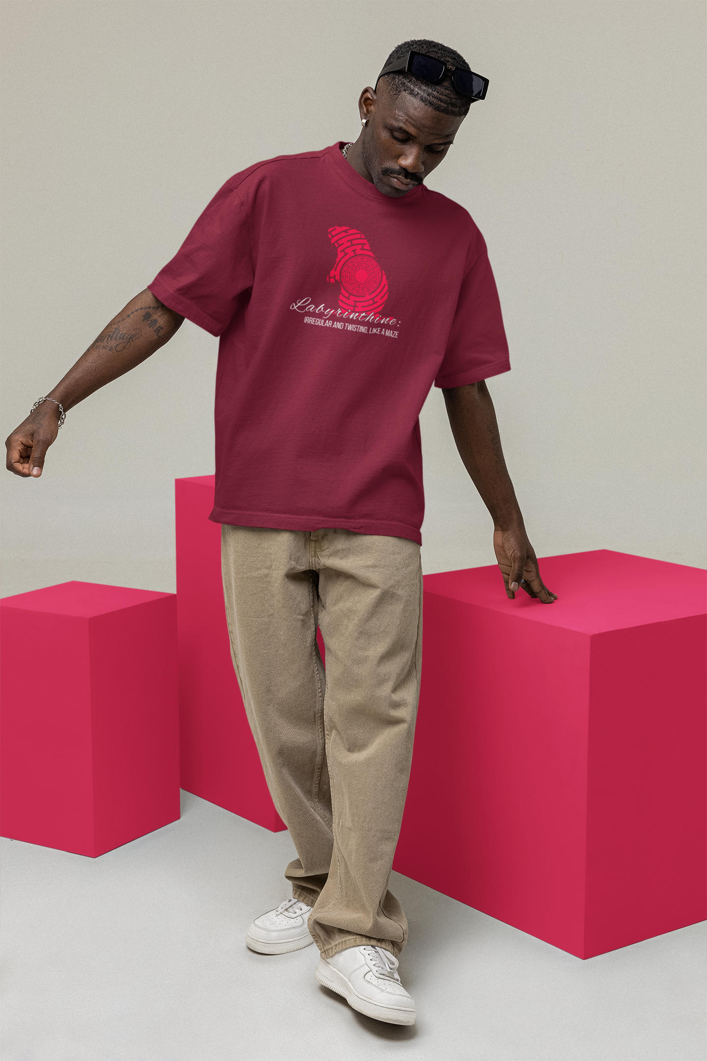 Labyrinthine Oversize T-shirt