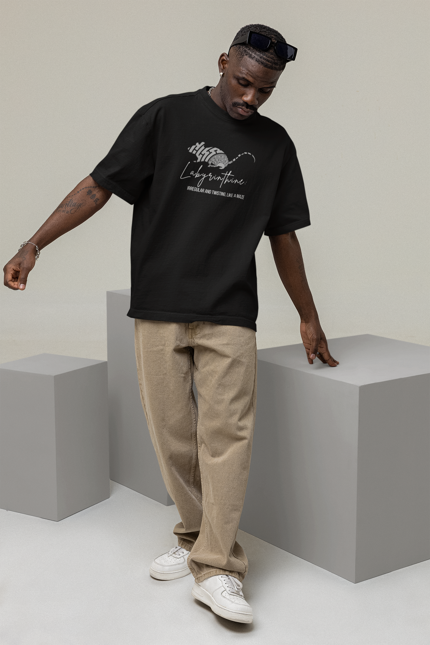 Labyrinthine Oversize T-shirt