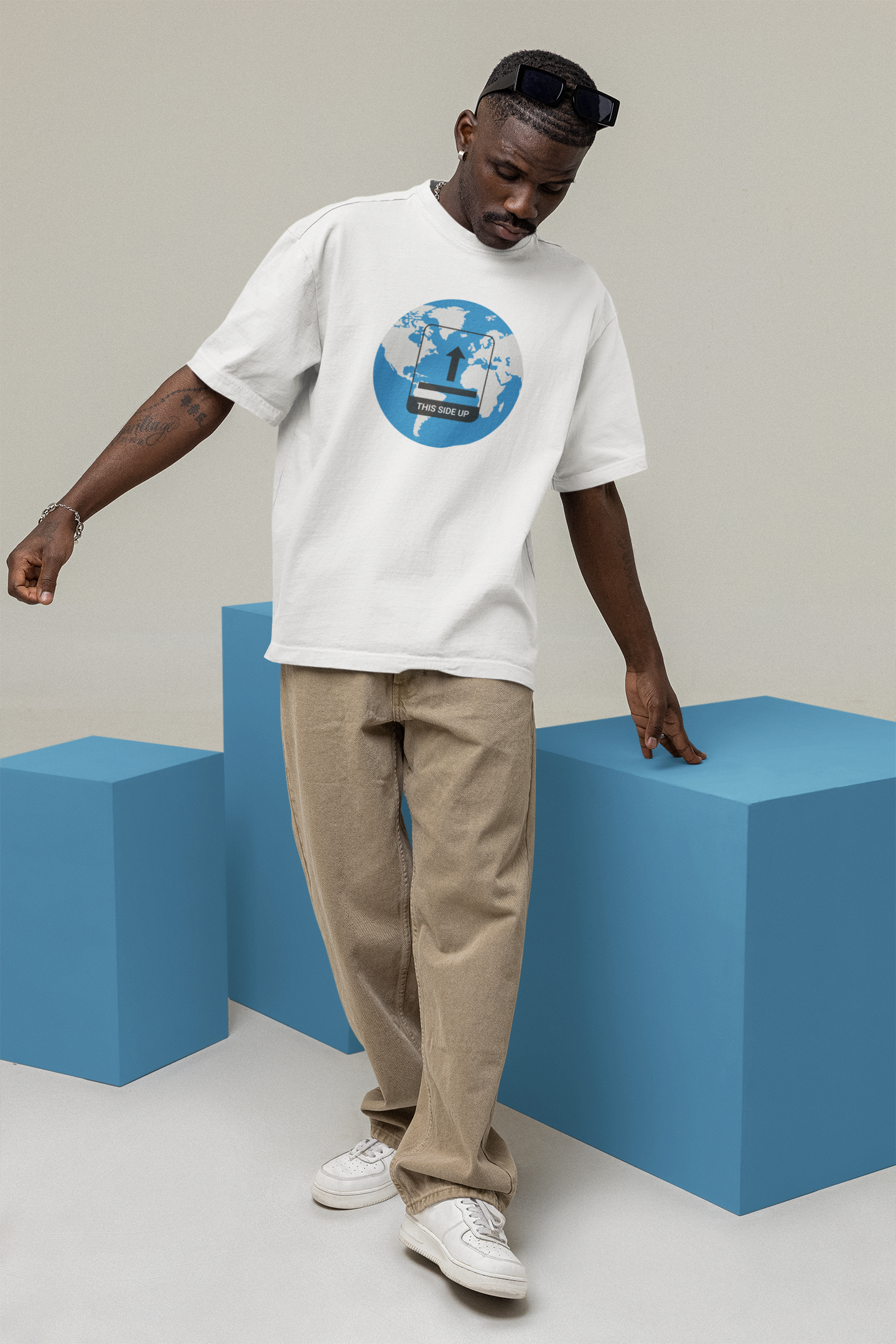 Earth, Handle With Care Oversize T-shirt
